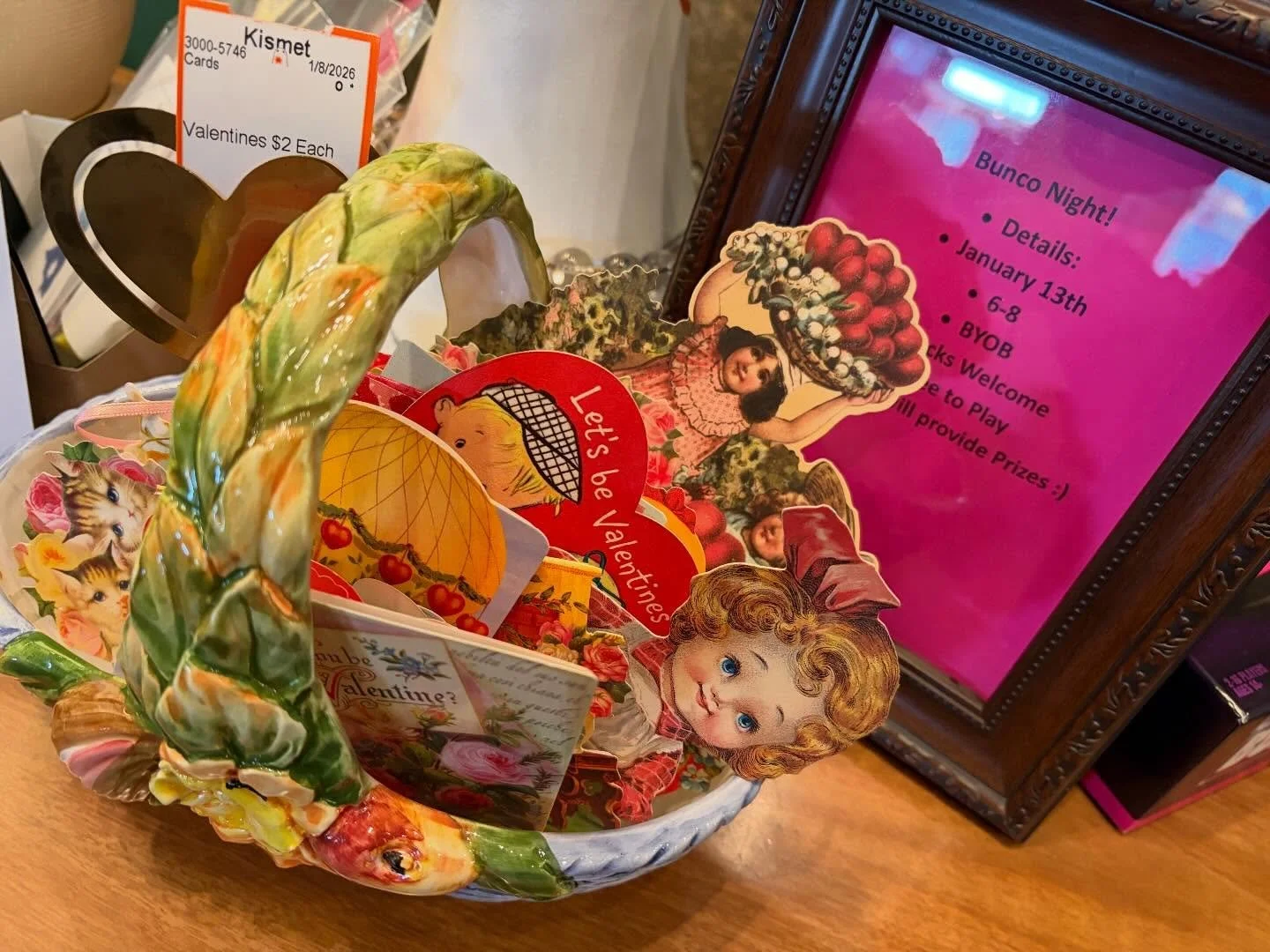 Vintage valentines &hearts;️ and other lovely things!