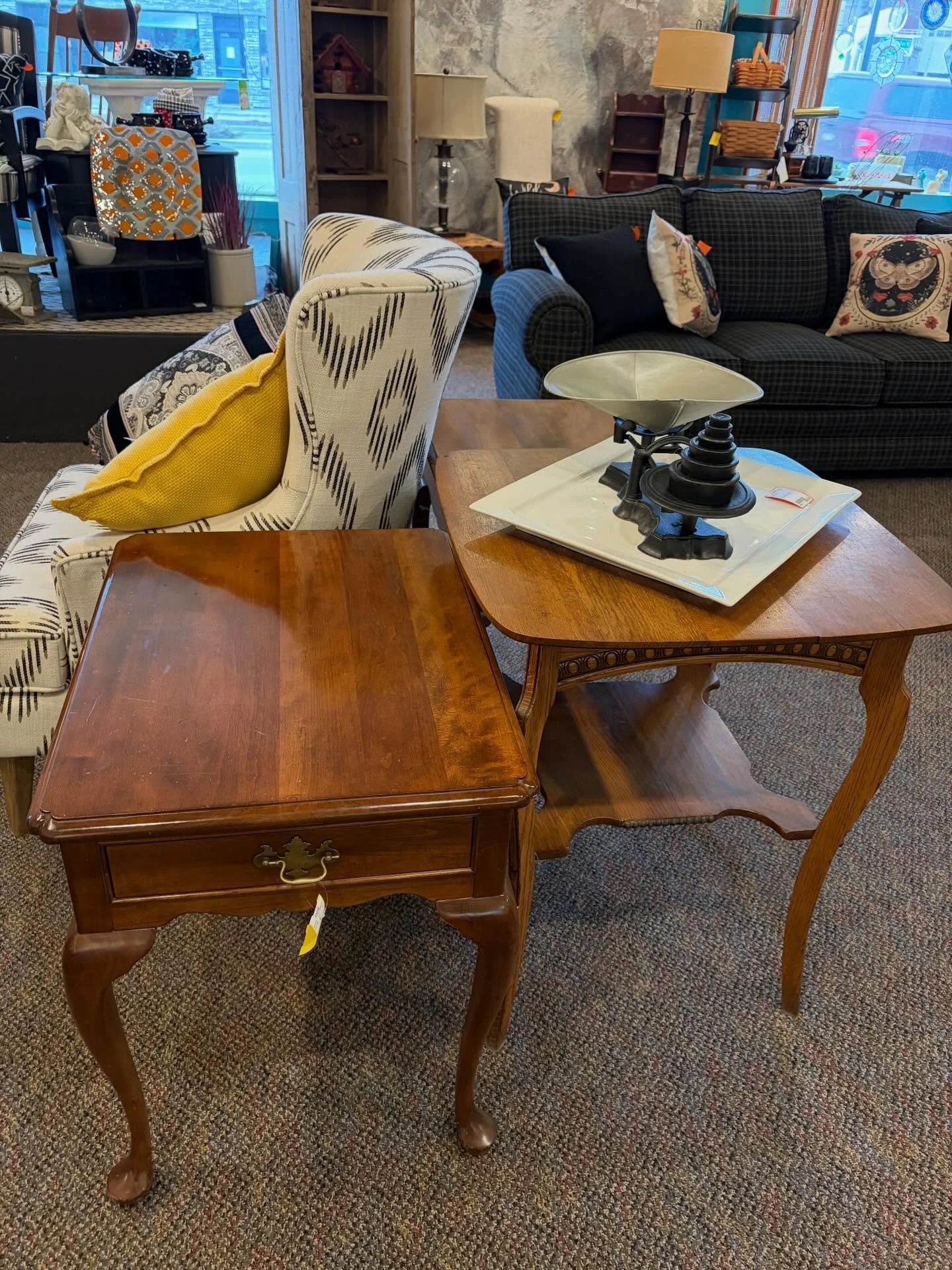 Who asked the shop for a smallish table? They are everywhere!