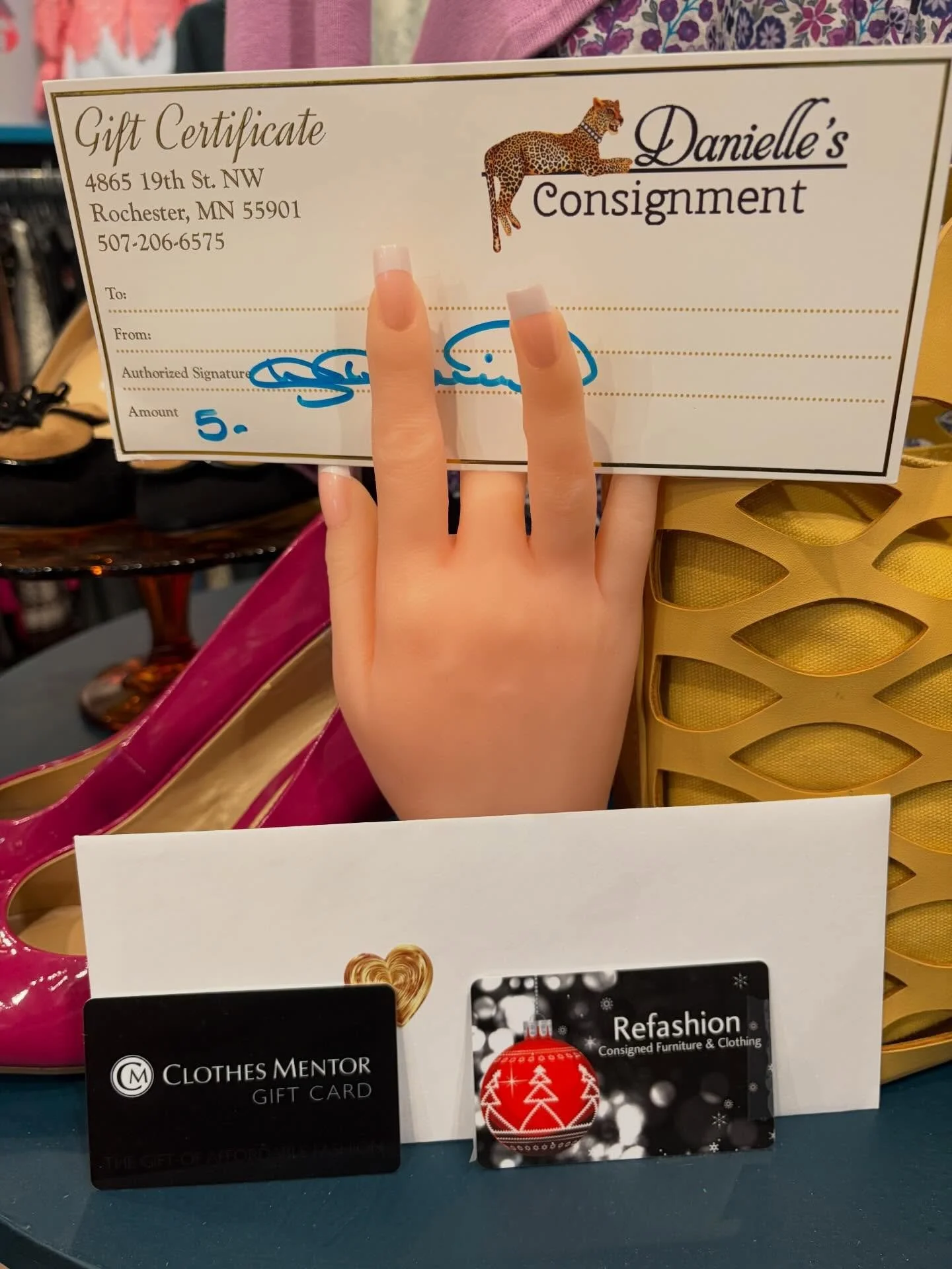 Thrift Shop Hop today! Follow along for details on how to win a $50 gift card to one of the participating shops. We will be hiding gift cards and Kismet bucks around the shop. 
We welcome Heidi Hands to the group of iconic weirdos that live at the sh