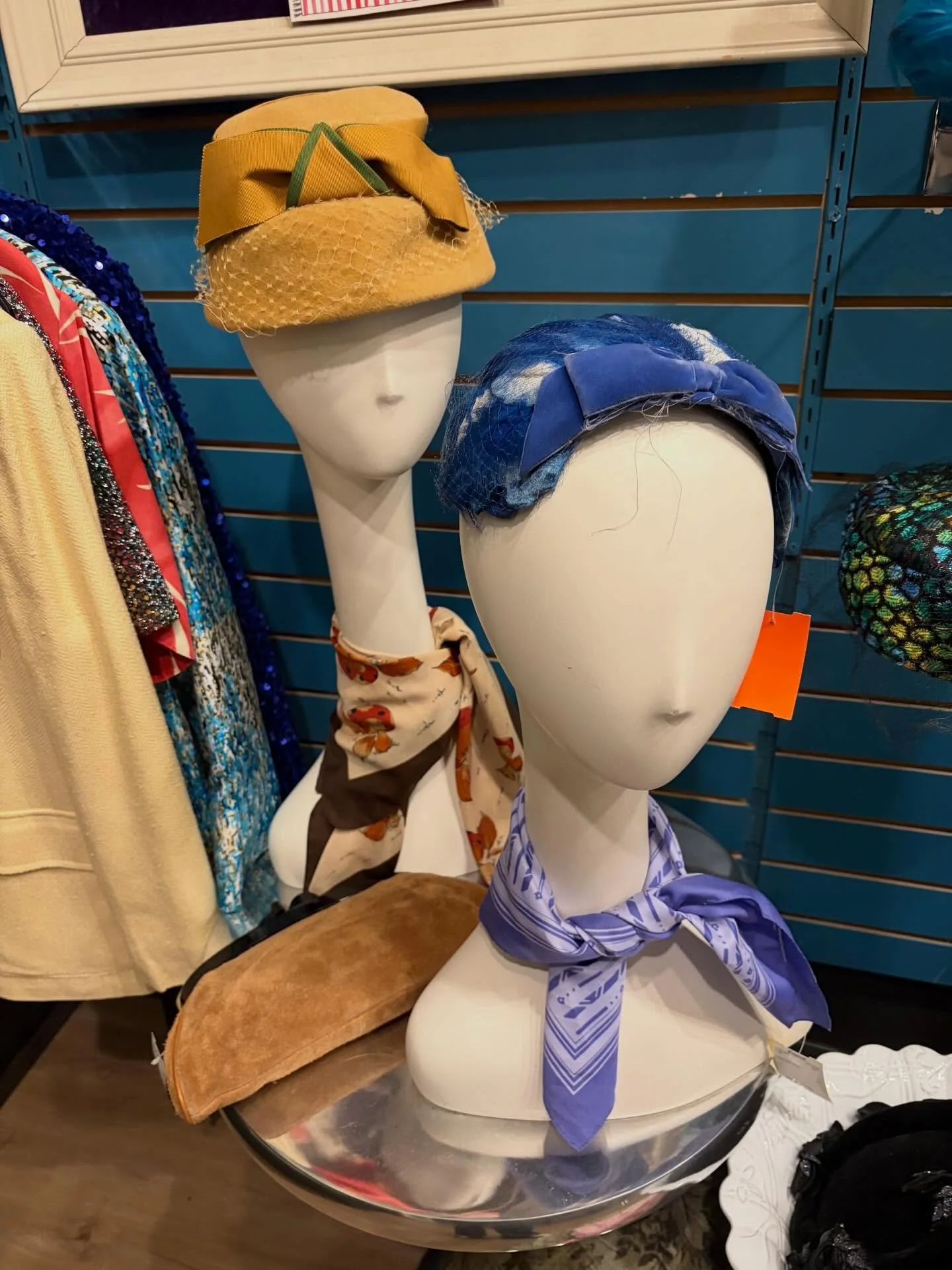 Getting some fabulous hats in! Mark your calendars for our Big F&rsquo;ing Hat Party May 1st!