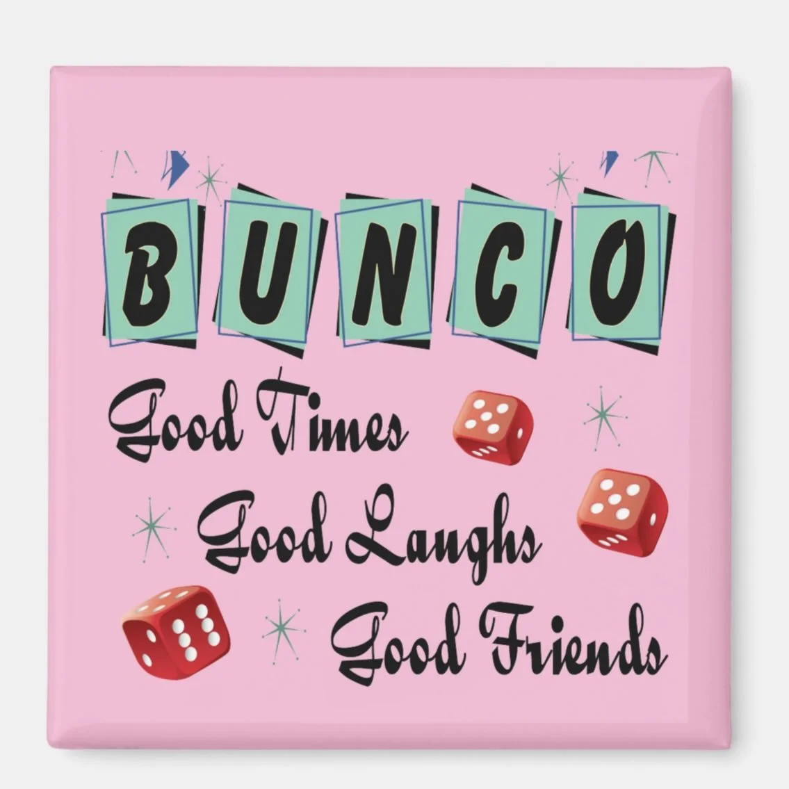 Thank you to all our Bunco buddies for playing and filling the shop with your giggles 😊 Next Bunco party is May 12th!