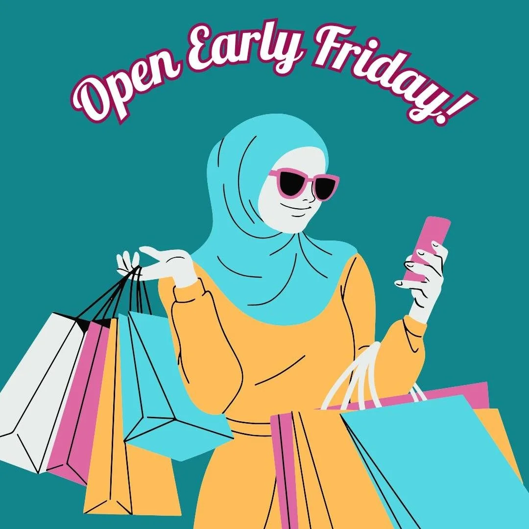 Kickoff the Weekend with Kismet! Special early morning opening Friday 4/17. Open 9am - 7pm for one day only. Start Friday off right!