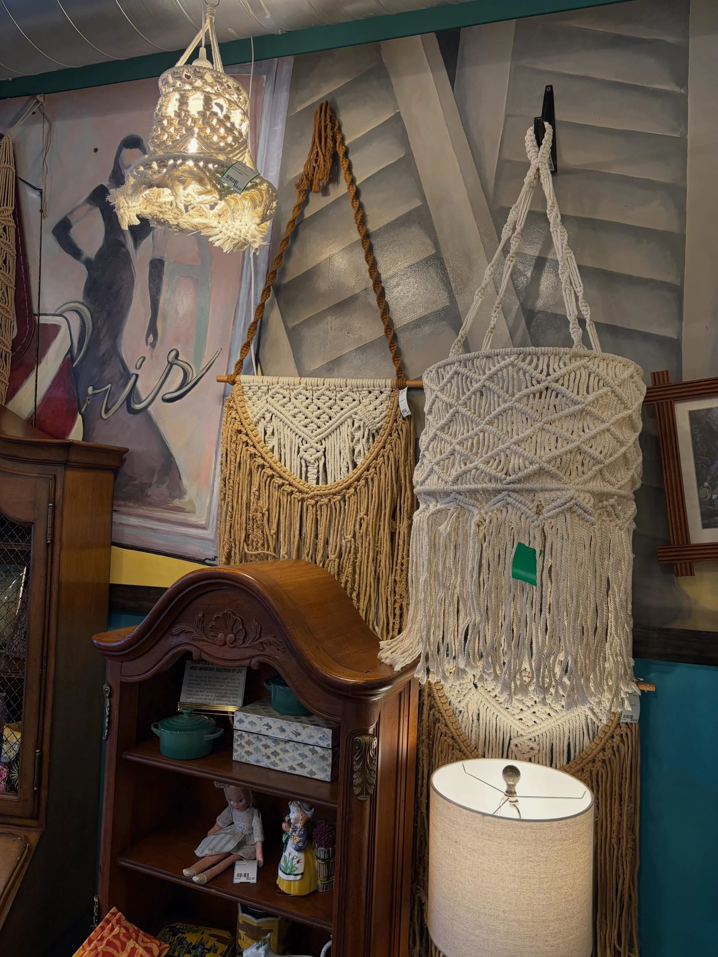 Macrame! Super fun boho, summer vibes 🌞