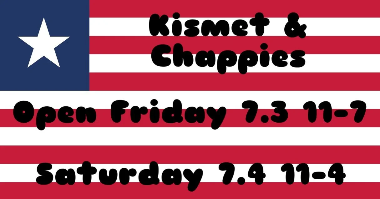 Open normal hours for the holiday weekend &hearts;️🤍💙