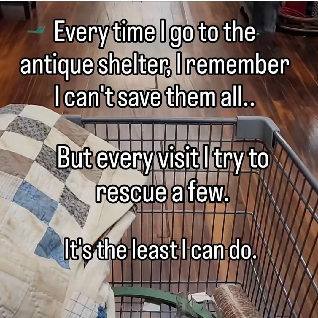 Be a good human! Rescue, reuse &amp; repurpose 😊