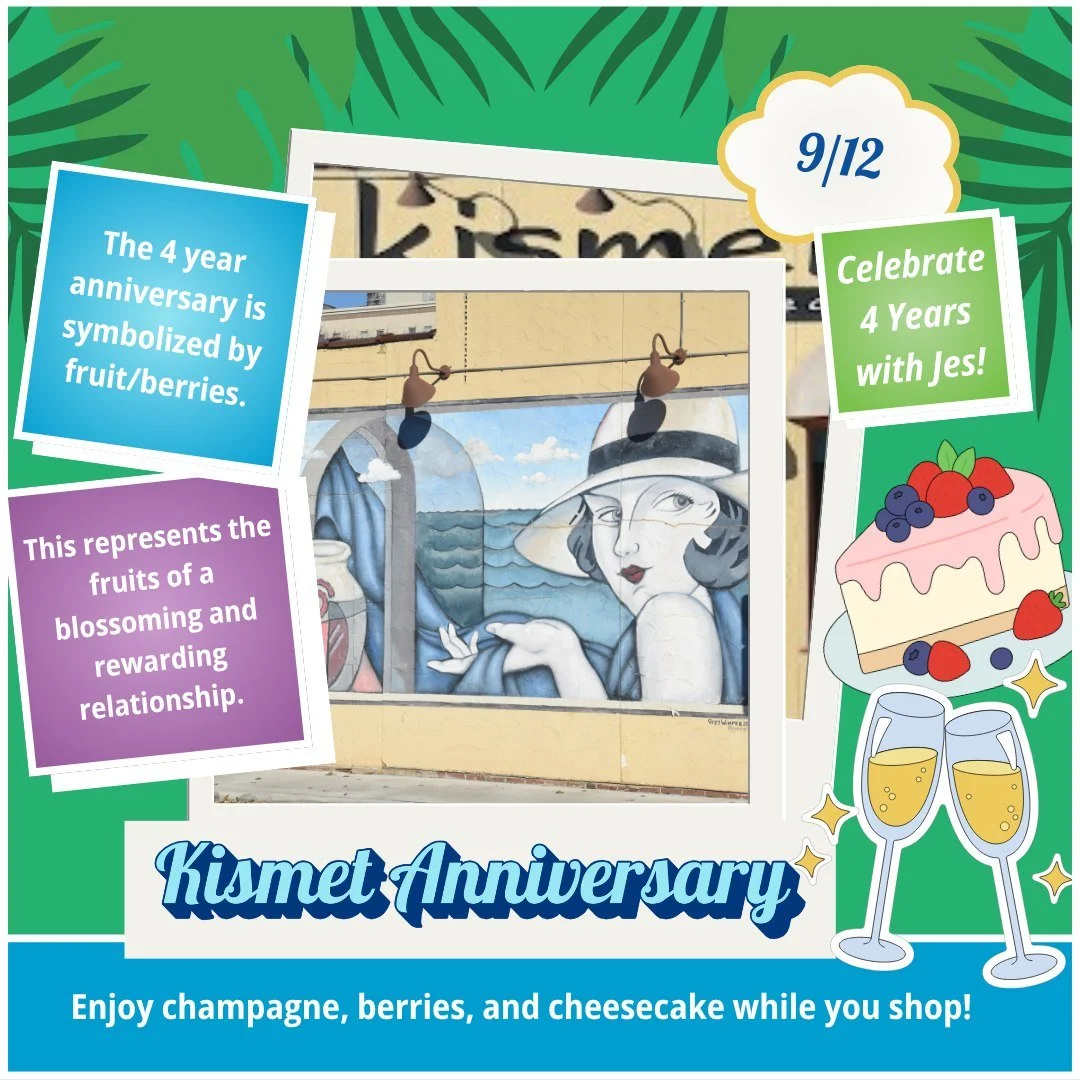 Come party with us next Saturday! #kismet #kismetconsignment #kismetmoment