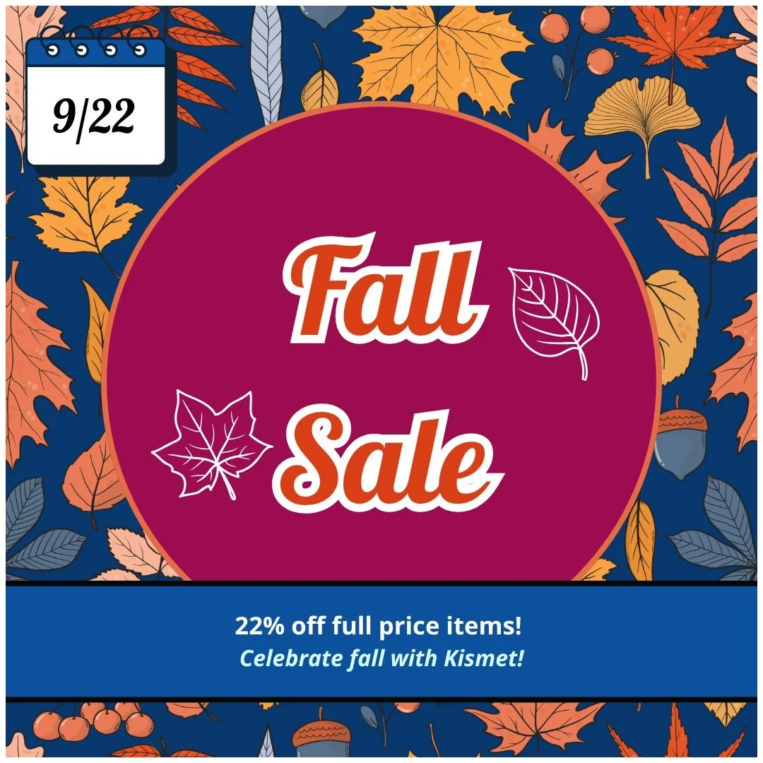 Sweater weather is here! Come refresh your fall wardrobe. #kismet #kismetconsignment #kismetmoment