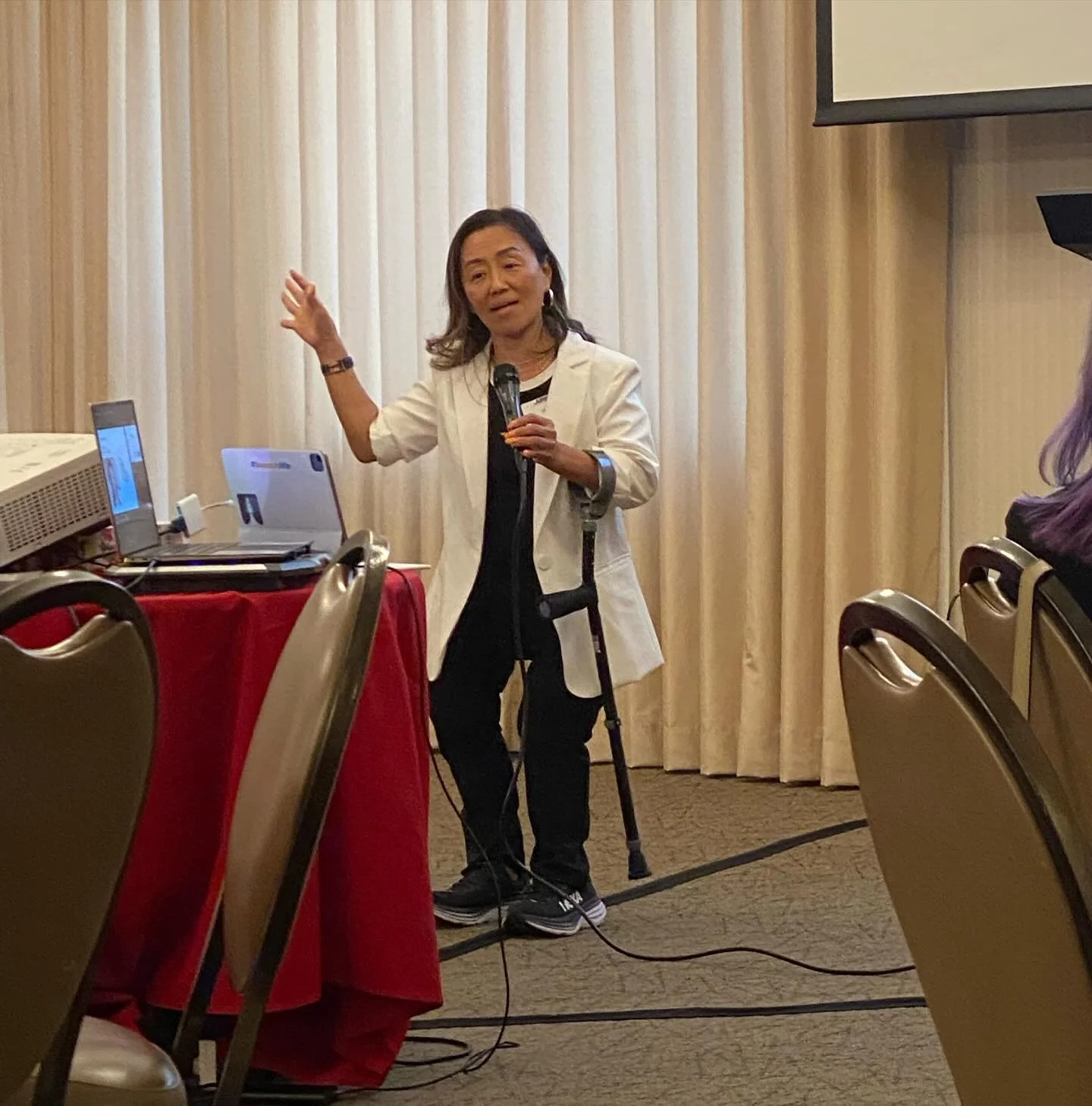 Thank you, Michelle elevatelifecoach for your motivating speech about resilience! #decidedodebrief #inspirational