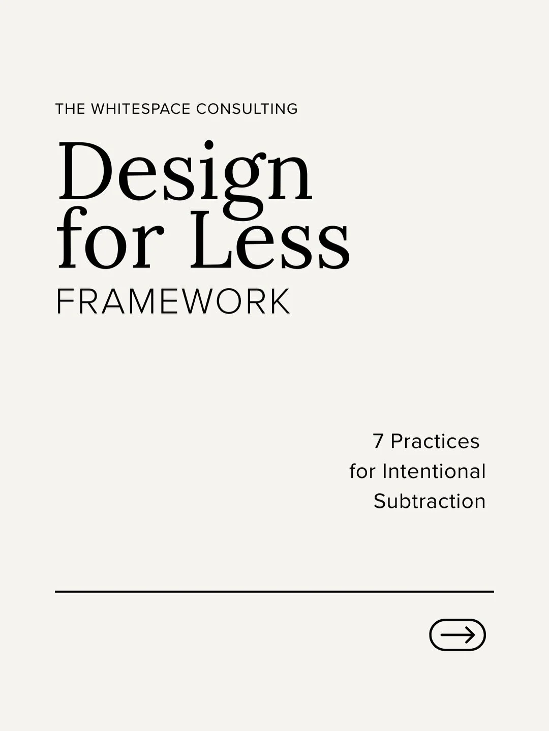 Have you ever had a moment where growth for you meant letting something go?

We&rsquo;re taught that growth looks like more&mdash;more effort, more opportunities, more tools, more yeses. 
When something isn&rsquo;t working, the instinct is to add. Bu