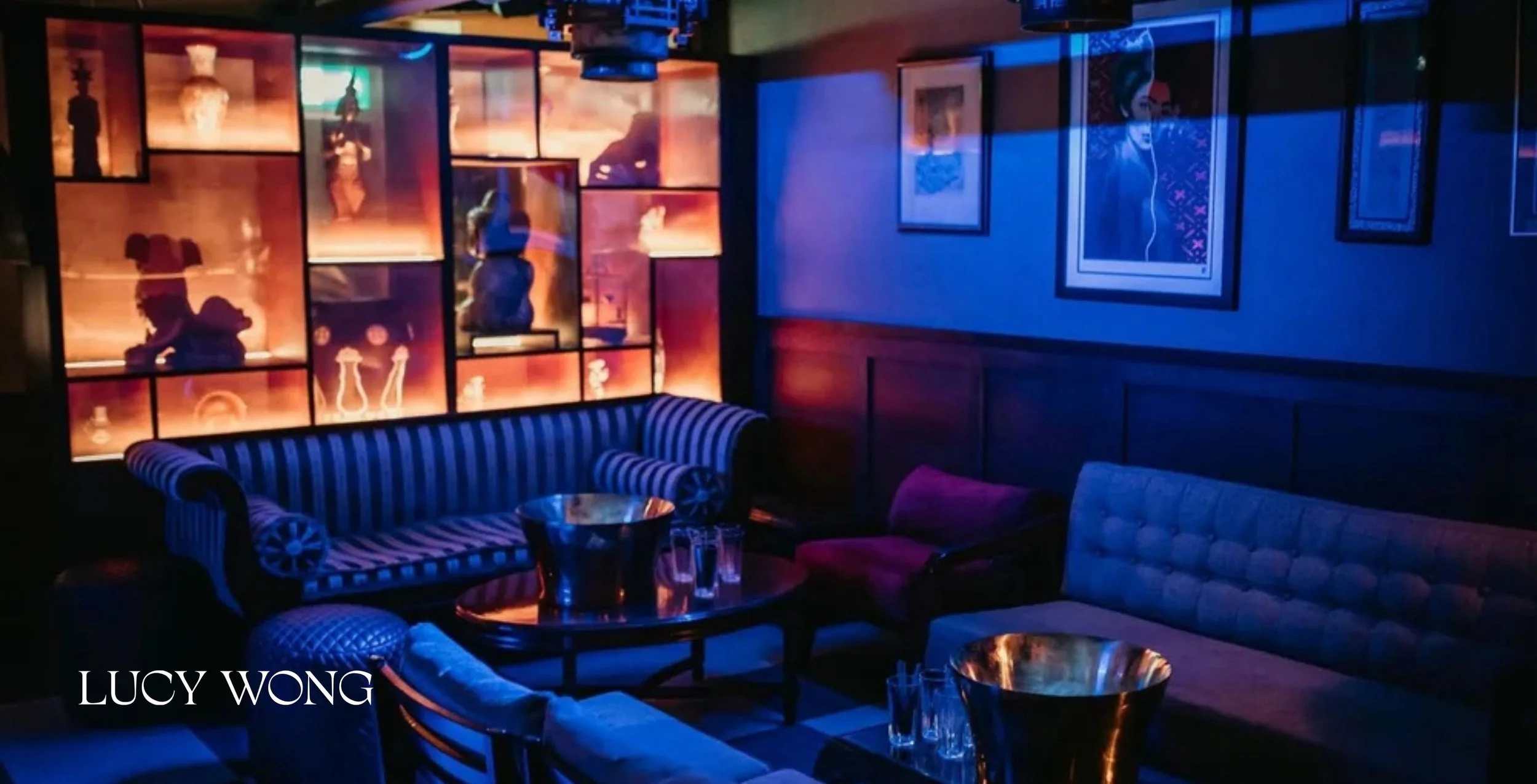 R&B day party at Lucy Wong London club with DJs and lively crowd