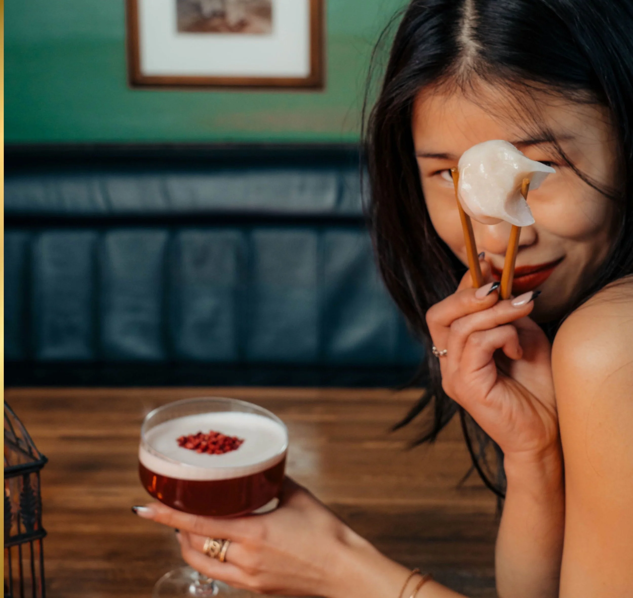 : Semi-private lounge area at Lucy Wong Soho club available for group bookings