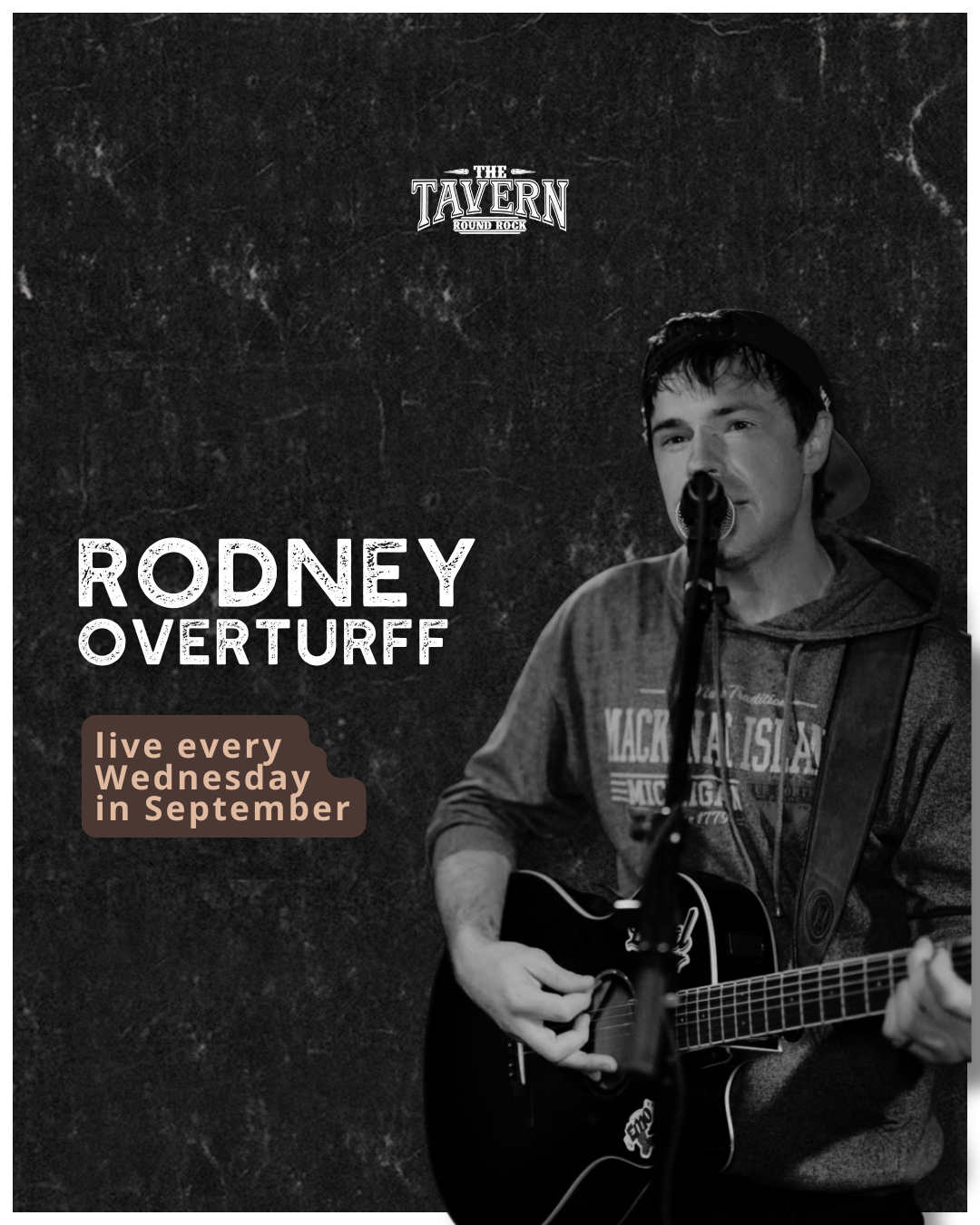 Rodney Overturff | Live every Wednesday at Round Rock Tavern