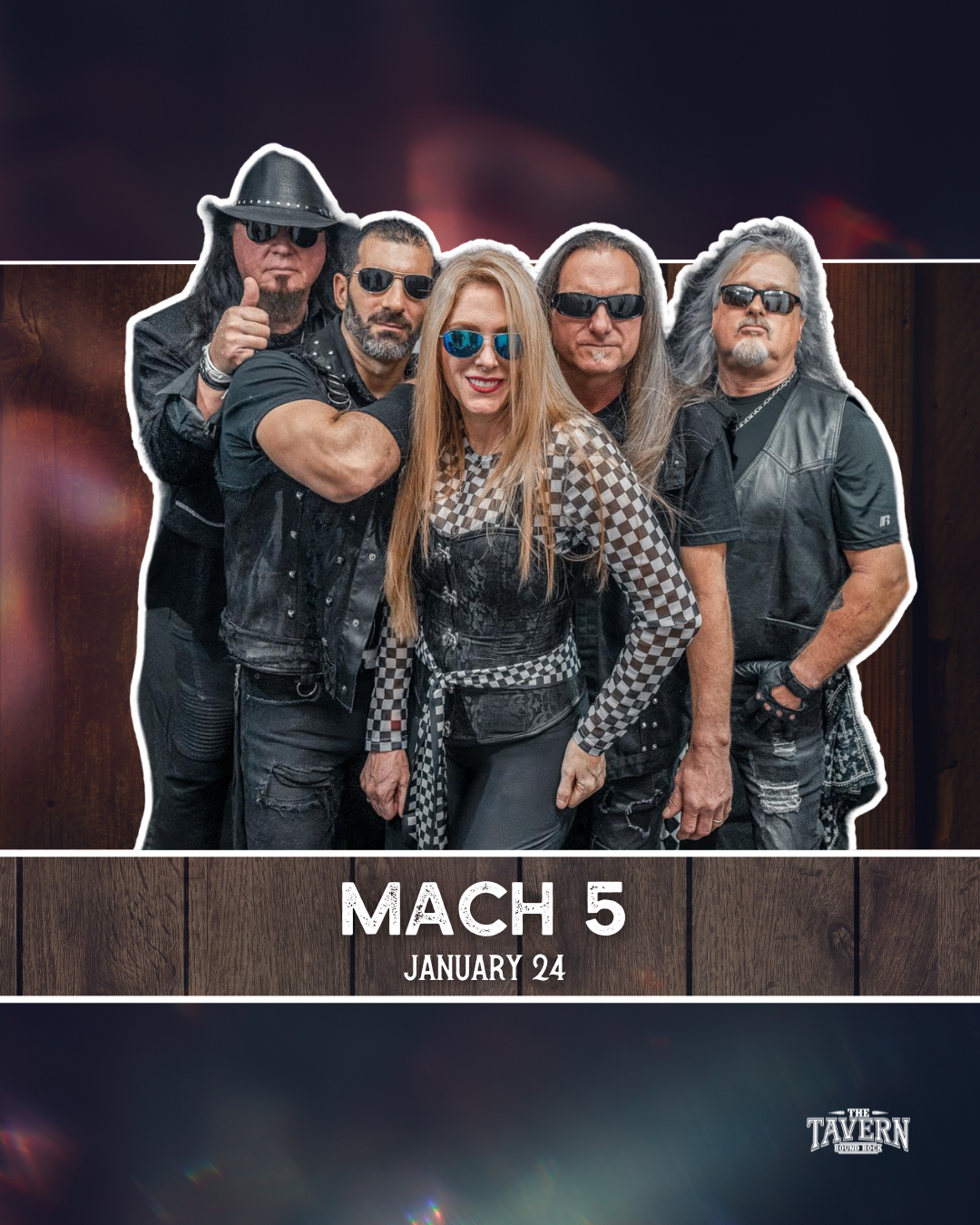 Mach 5 Live at Round Rock Tavern | January 24 | High-Energy Cover Band