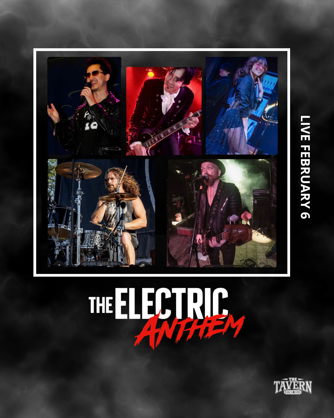 The Electric Anthem Live at Round Rock Tavern | Pop-Rock &amp; Energetic Rock Band