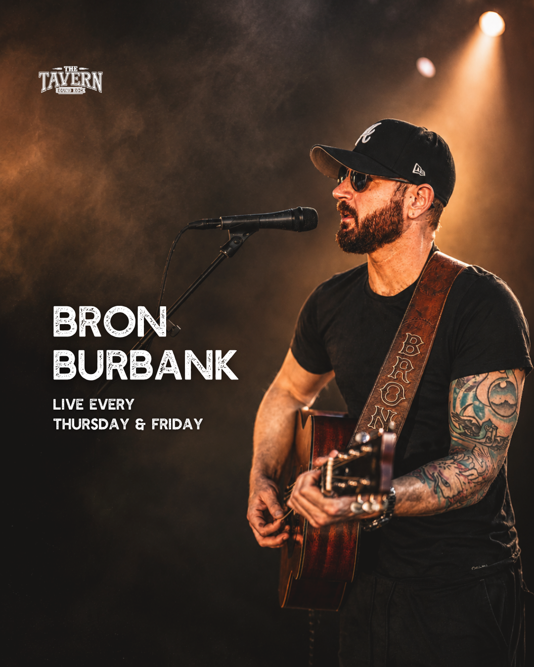 Bron Burbank | Live Every Thursday and Friday at Round Rock Tavern 
