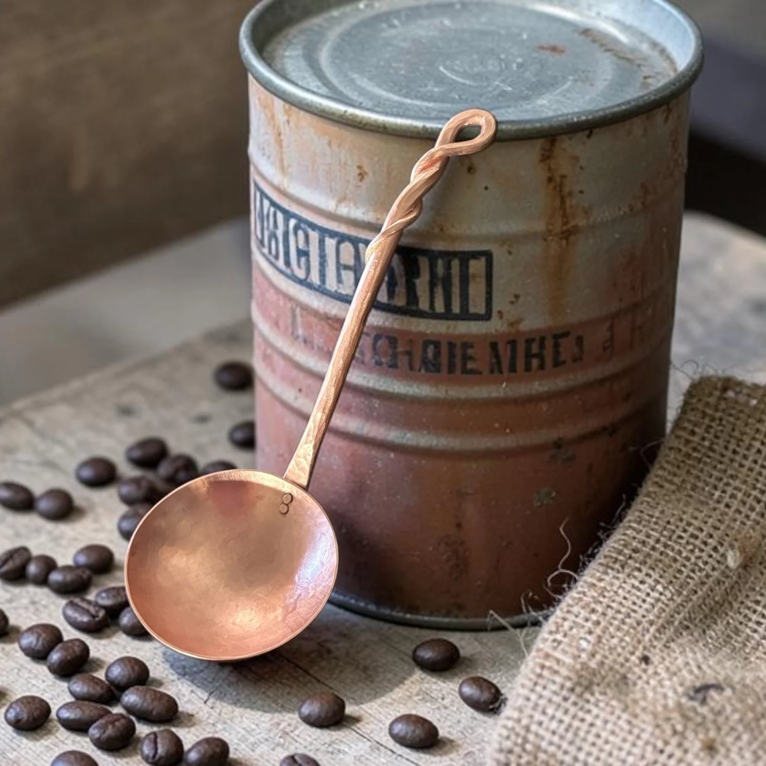 Copper Coffee Scoop
