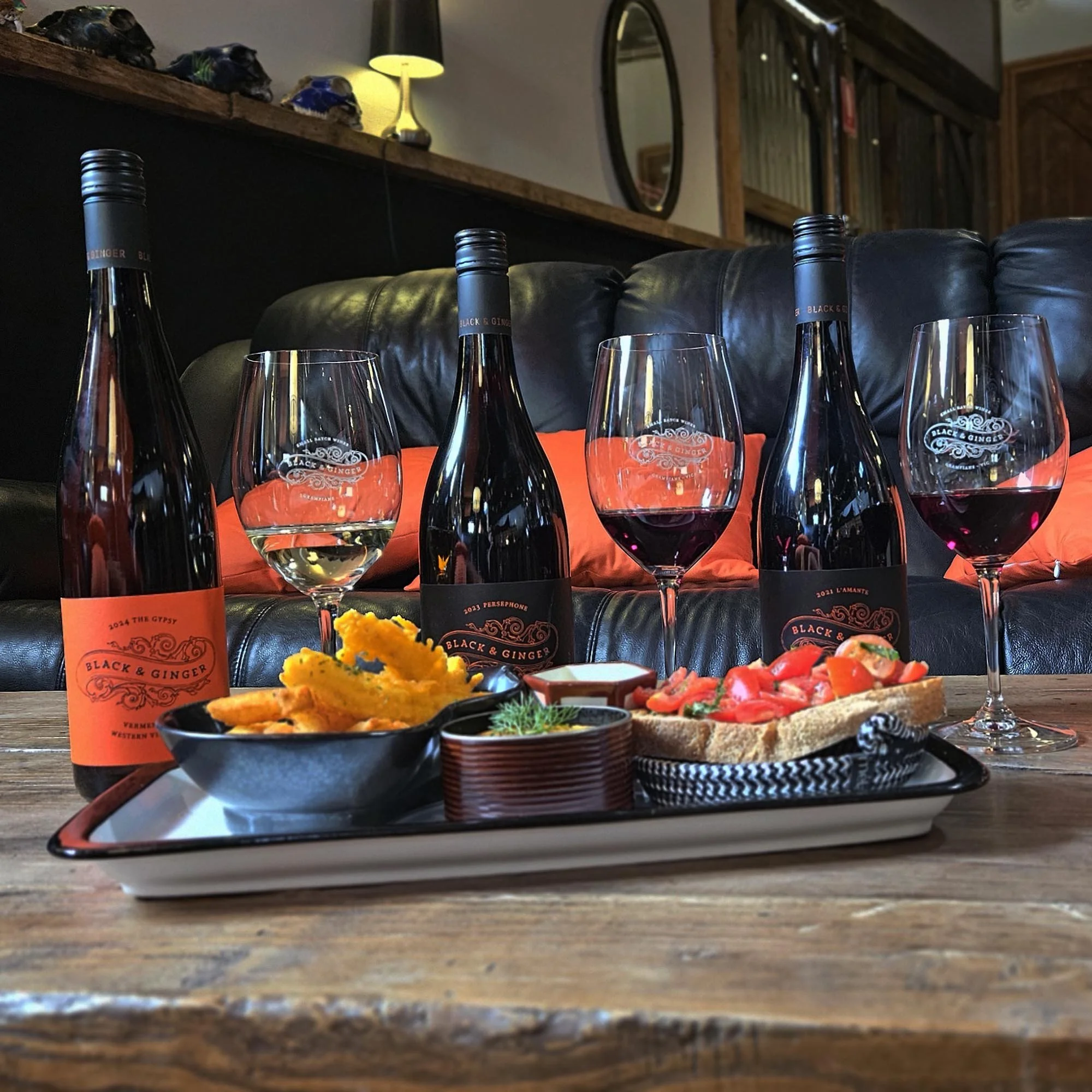 Black &amp; Ginger Wines Antipasti &amp; Vino d’Italia 