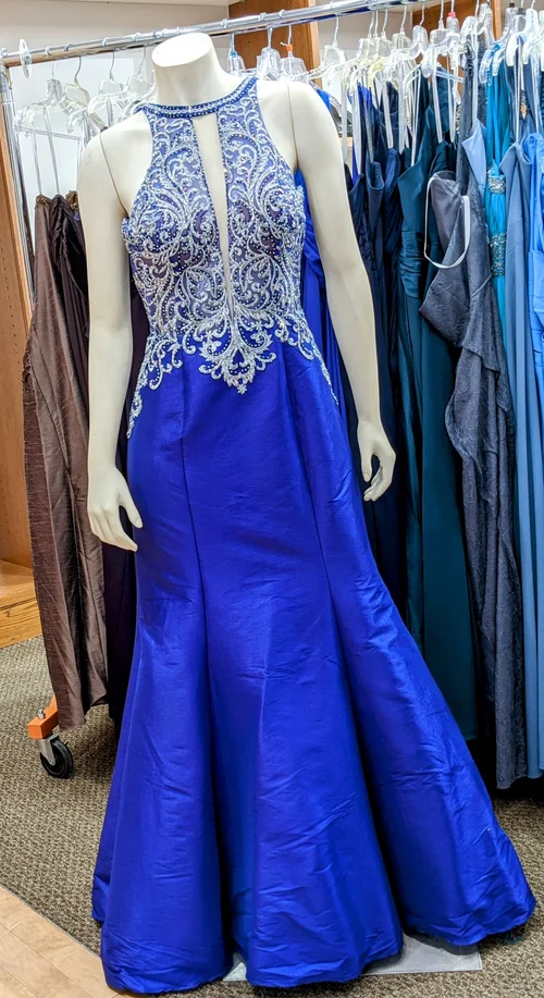 sachin and babi light blue dress The Drop-Waist Dress Trend Is Heating up for Summer main image 0