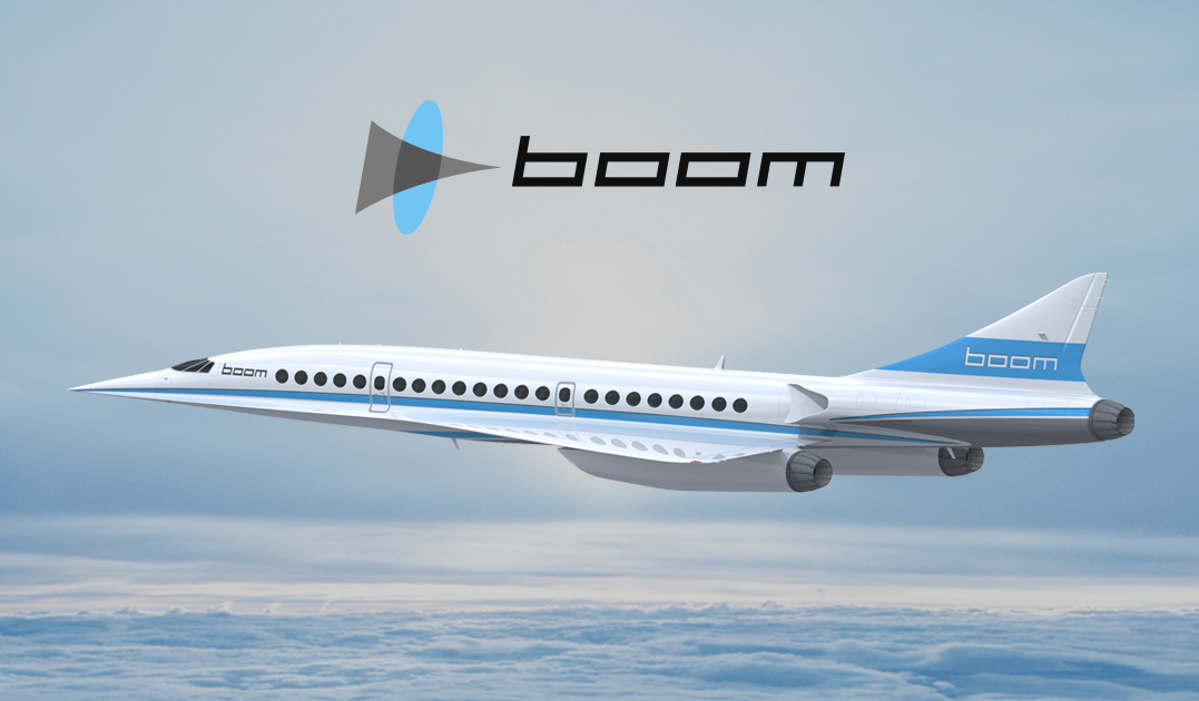  Impression of the Boom Technologies Mach 2.2 capable airliner. 