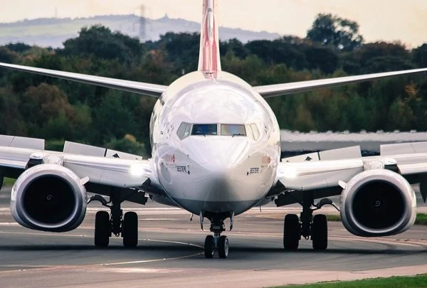  Boeing-737-NG(Next Gen) Engines have a pronounced flattening at the bottom to preserve ground clearance. 