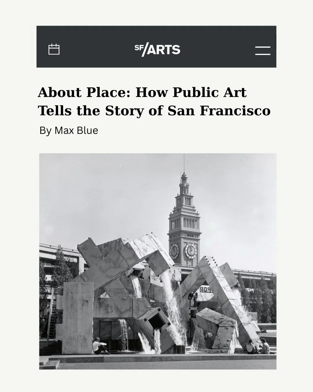 &ldquo;𝗣𝘂𝗯𝗹𝗶𝗰 𝗮𝗿𝘁 𝗶𝘀 𝗶𝗻𝗰𝗿𝗲𝗱𝗶𝗯𝗹𝘆 𝗶𝗺𝗽𝗼𝗿𝘁𝗮𝗻𝘁 𝗯𝗲𝗰𝗮𝘂𝘀𝗲 𝗶𝘁 𝗮𝗹𝗹𝗼𝘄𝘀 𝗮 𝗱𝗶𝘃𝗲𝗿𝘀𝗶𝘁𝘆 𝗼𝗳 𝗽𝗲𝗼𝗽𝗹𝗲 𝘁𝗼 𝗵𝗮𝘃𝗲 𝗮 𝘀𝗵𝗮𝗿𝗲𝗱 𝗲𝘅𝗽𝗲𝗿𝗶𝗲𝗻𝗰𝗲 𝗮𝘁 𝗻𝗼 𝗰𝗼𝘀𝘁. 𝗜𝘁&rsquo;𝘀 𝗼𝗻𝗲 𝗼𝗳 𝘁𝗵𝗲 ?