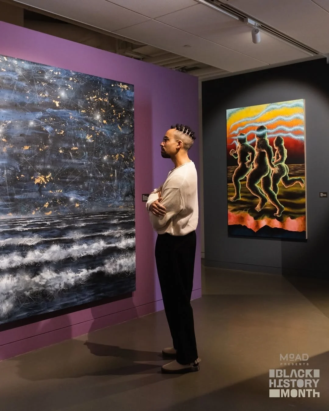 ✊🏾 Celebrate #BlackHistoryMonth in the Bay by supporting and honoring #BlackArt at these must-see exhibitions:

🌌&nbsp;UNBOUND &amp; Continuum |&nbsp;From cosmic perspectives to 20 years of #MoAD legacy. 
📍 @moadsf 
Don&rsquo;t miss BHM programmin