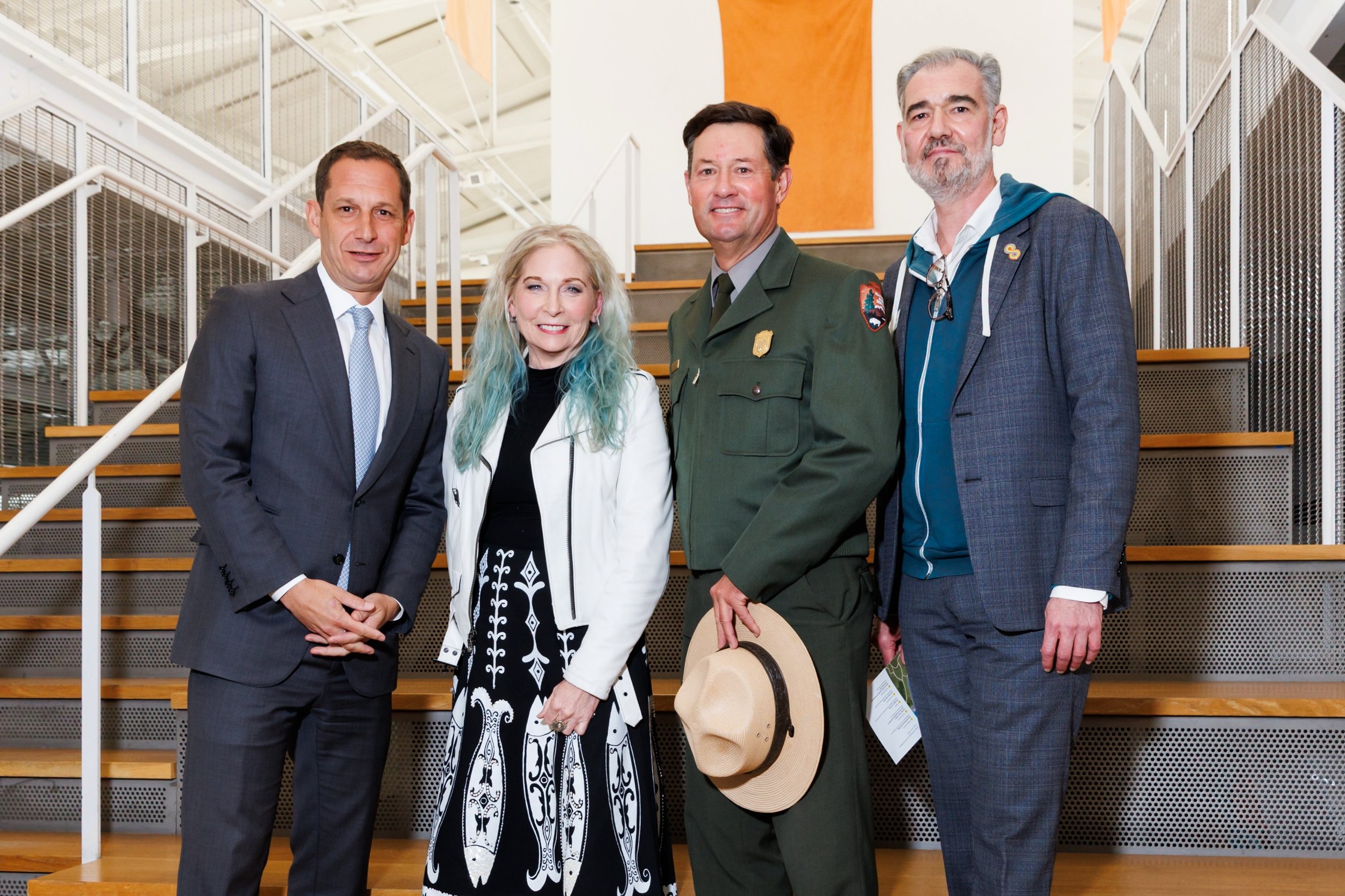 Thank you to everyone who joined us for the opening of 𝗔𝗻𝗱𝘆 𝗚𝗼𝗹𝗱𝘀𝘄𝗼𝗿𝘁𝗵𝘆: 𝗥𝗲𝗱 𝗙𝗹𝗮𝗴𝘀.

We were honored to welcome Mayor of San Francisco @danielluriesf and @goldengatenps Superintendent David Smith, and grateful to our partners a