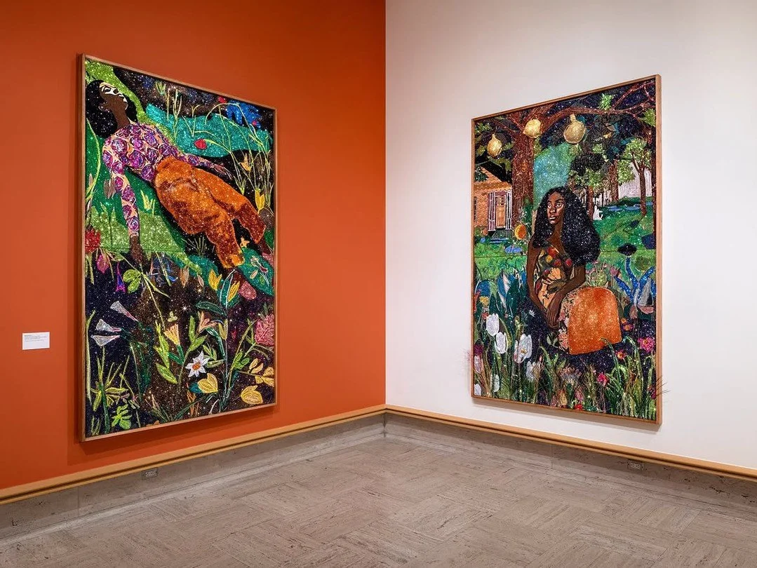 Just a couple of weeks left to experience #AkeaBrionne: 𝗔 𝗗𝗿𝗲𝗮𝗺𝗶𝗻𝗴 𝗛𝗼𝘂𝗿
 at @cranbrookartmuseum.

Don&rsquo;t miss @akeabrionne&rsquo;s solo museum exhibition, featuring a new body of large-scale, multipaneled works that imagine Afrosurr