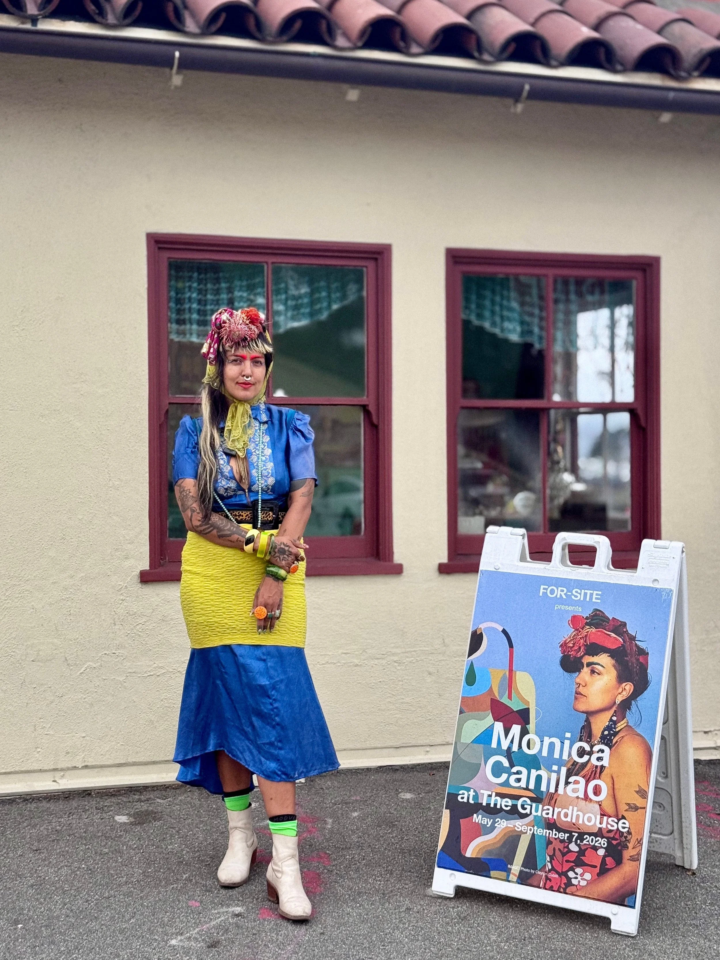 Join #MonicaCanilao for the closing reception of 𝗩𝗲𝘀𝘀𝗲𝗹𝘀 𝗳𝗼𝗿 𝗛𝗲𝗮𝗹𝗶𝗻𝗴 𝗮𝗻𝗱 𝗧𝗿𝗮𝗻𝘀𝗺𝘂𝘁𝗶𝗻𝗴 𝗚𝗿𝗶𝗲𝗳 at #TheGuardhouse at @fortmasoncenter.

👋 Tonight, September 3, 5:00&ndash;7:00 PM. Come by and experience the installatio