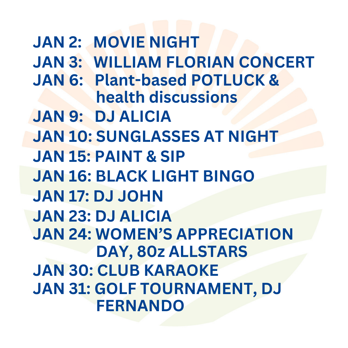 JANUARY