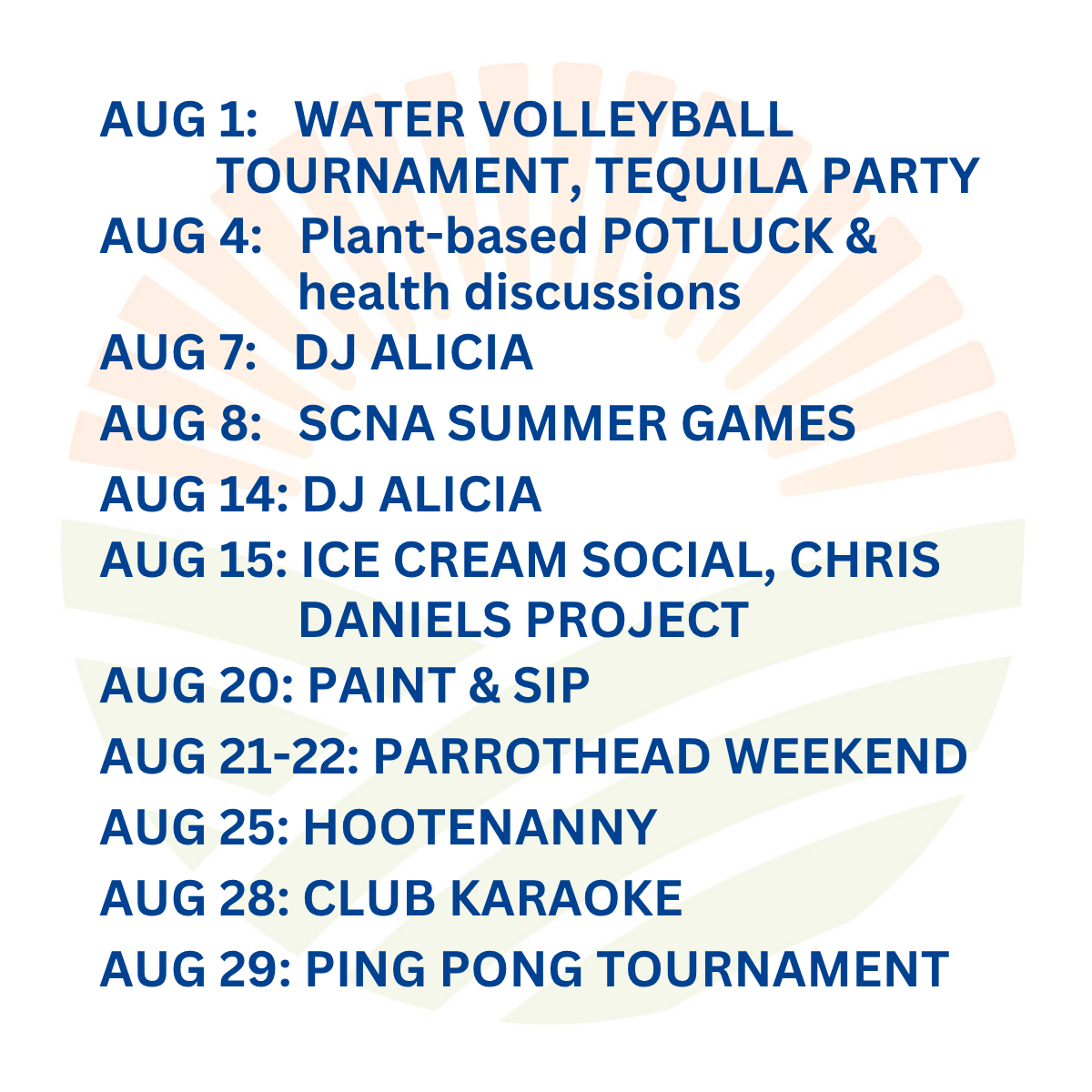 AUGUST