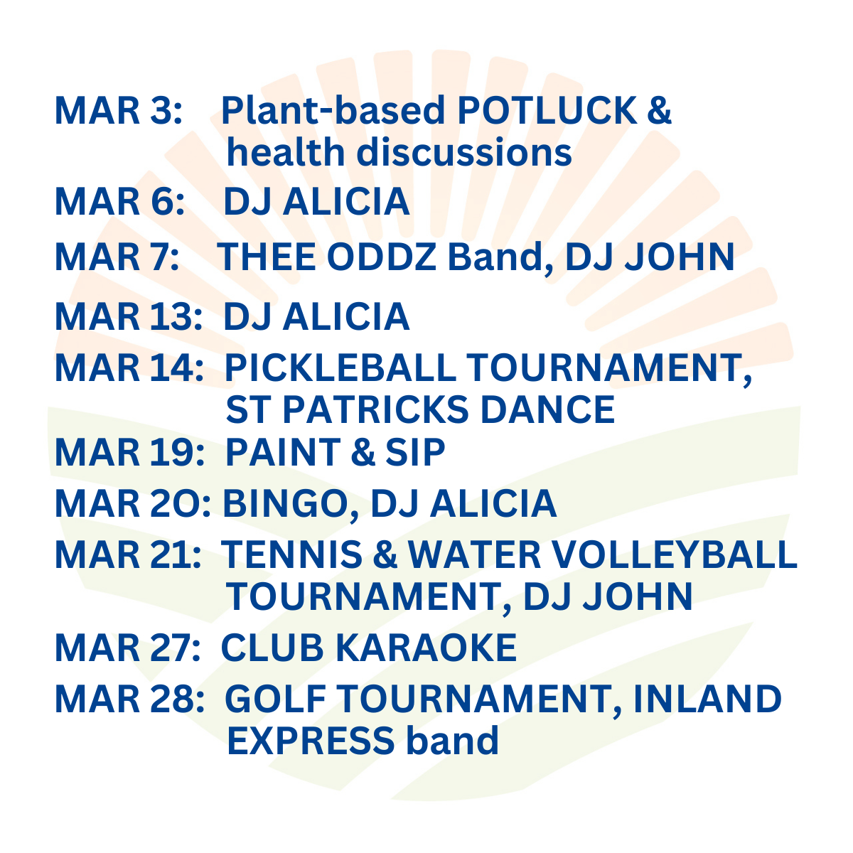 MARCH