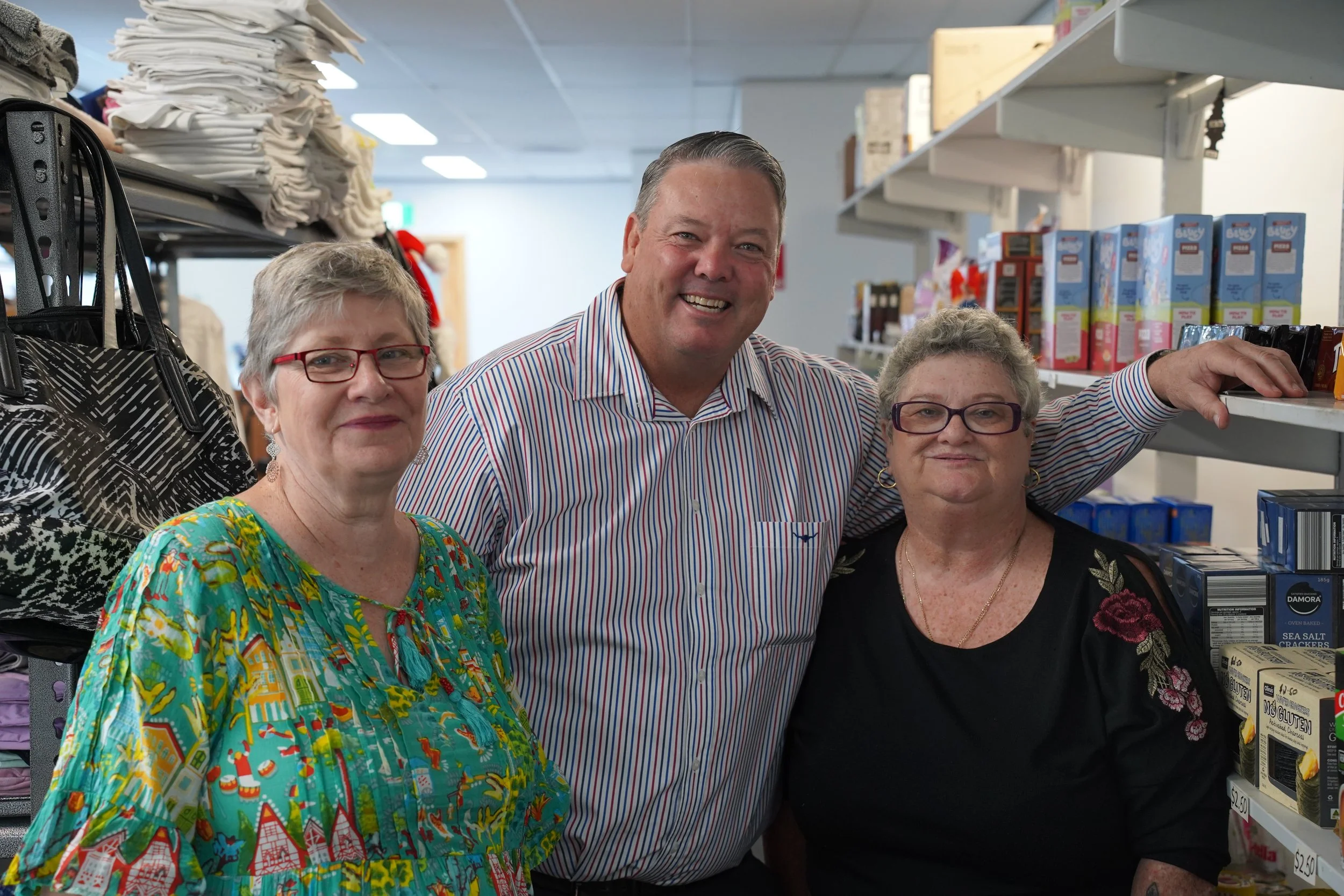 Dawson MP Attends Opening Of Whitsunday Foodbank Mackay’s New Location