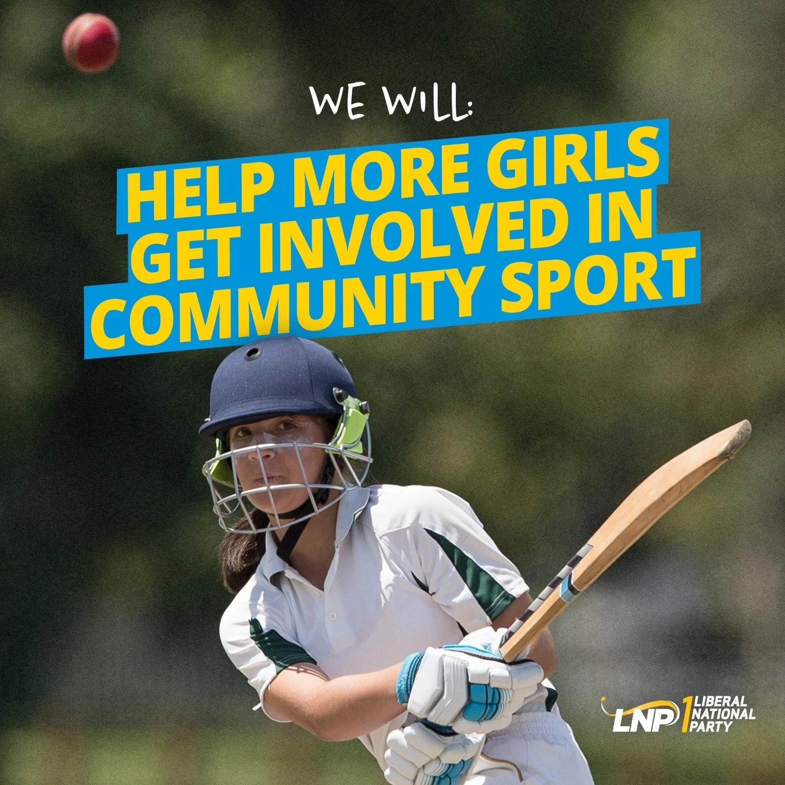 COALITION COMMITS $250 MILLION TO FEMALE SPORT INFRASTRUCTURE