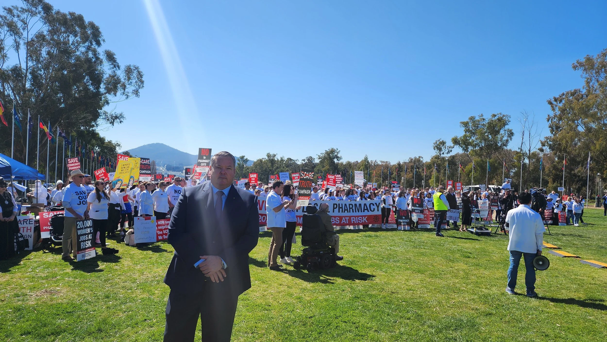 COALITION FIGHTS FOR PHARMACIST INPUT