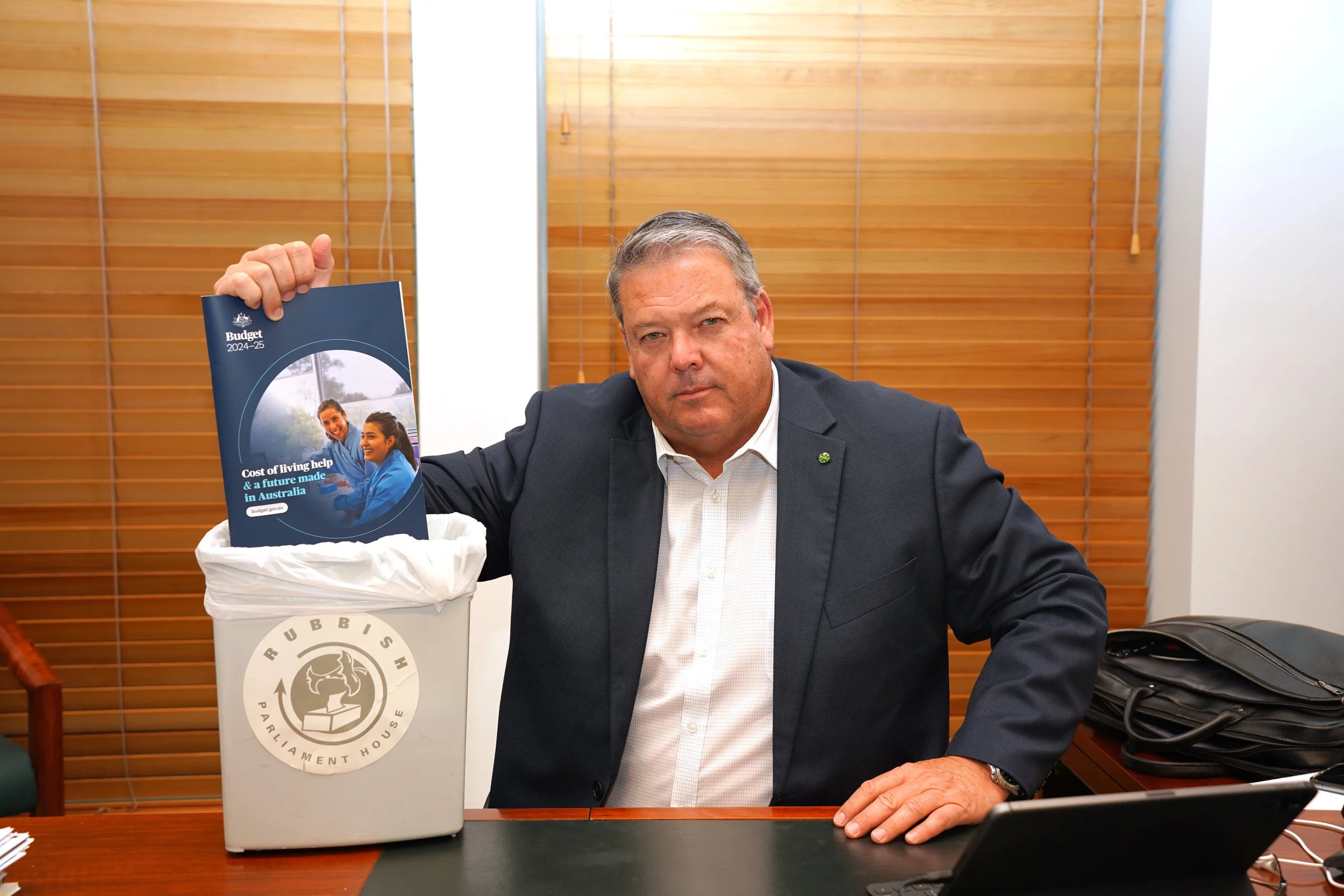 LABOR’S BUDGET IGNORES DAWSON AGAIN