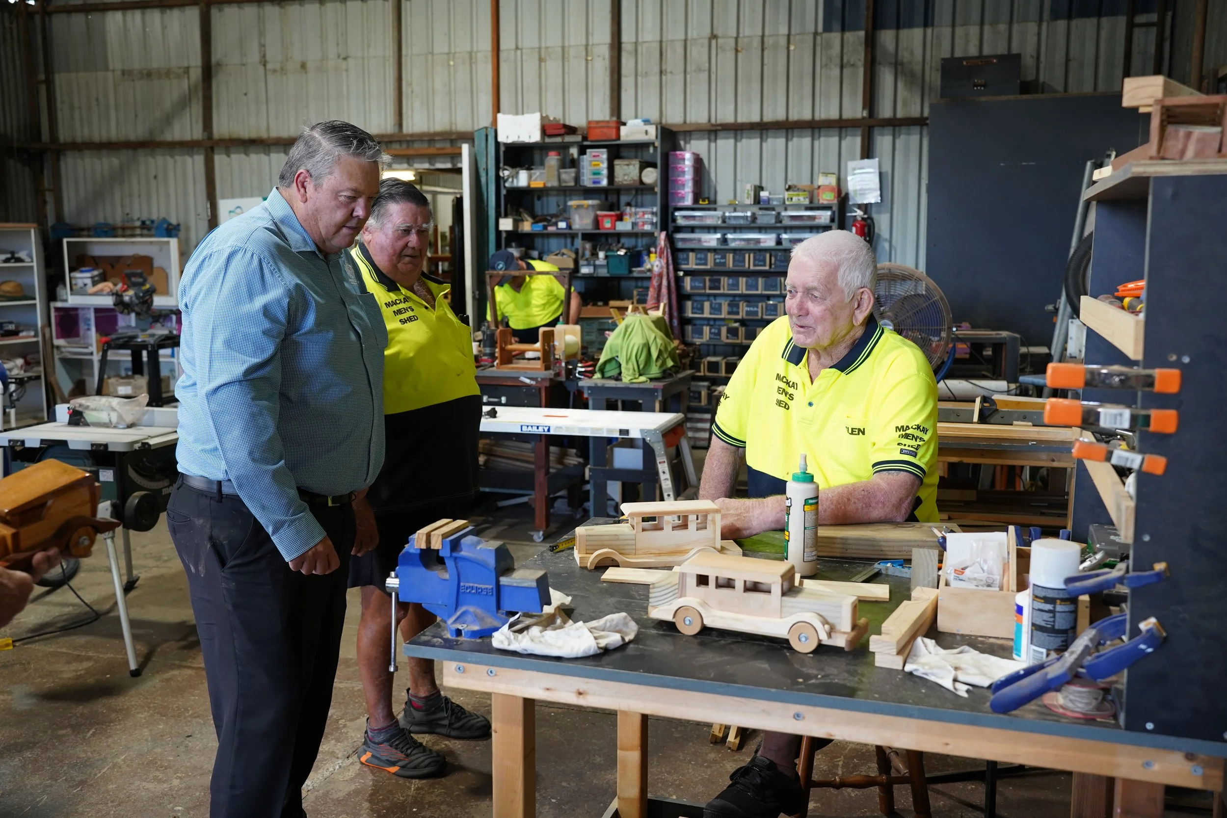 LNP COMMIT $5,000 FOR MACKAY MEN’S SHED