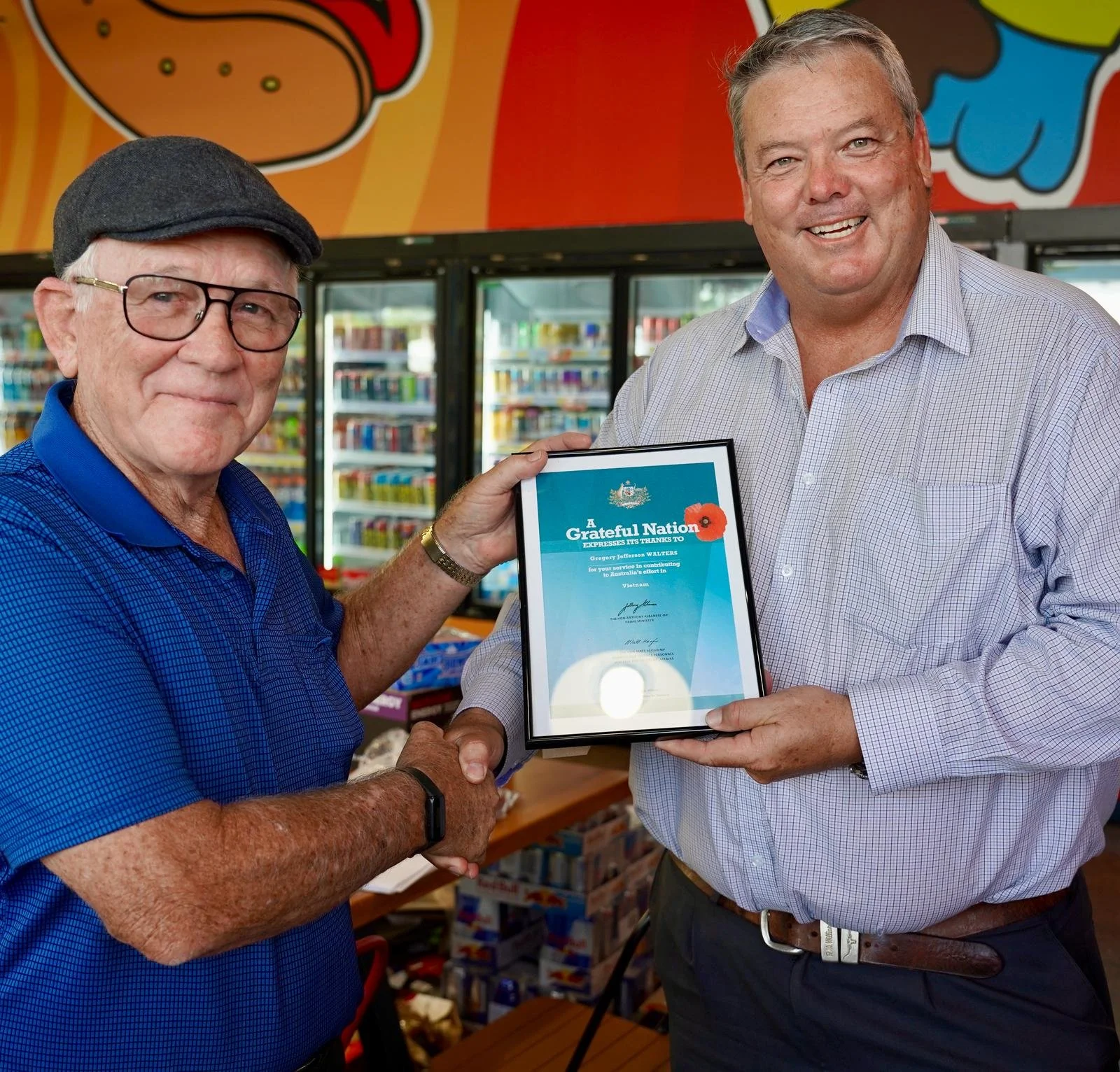 Local Vietnam Vet Receives Honour 