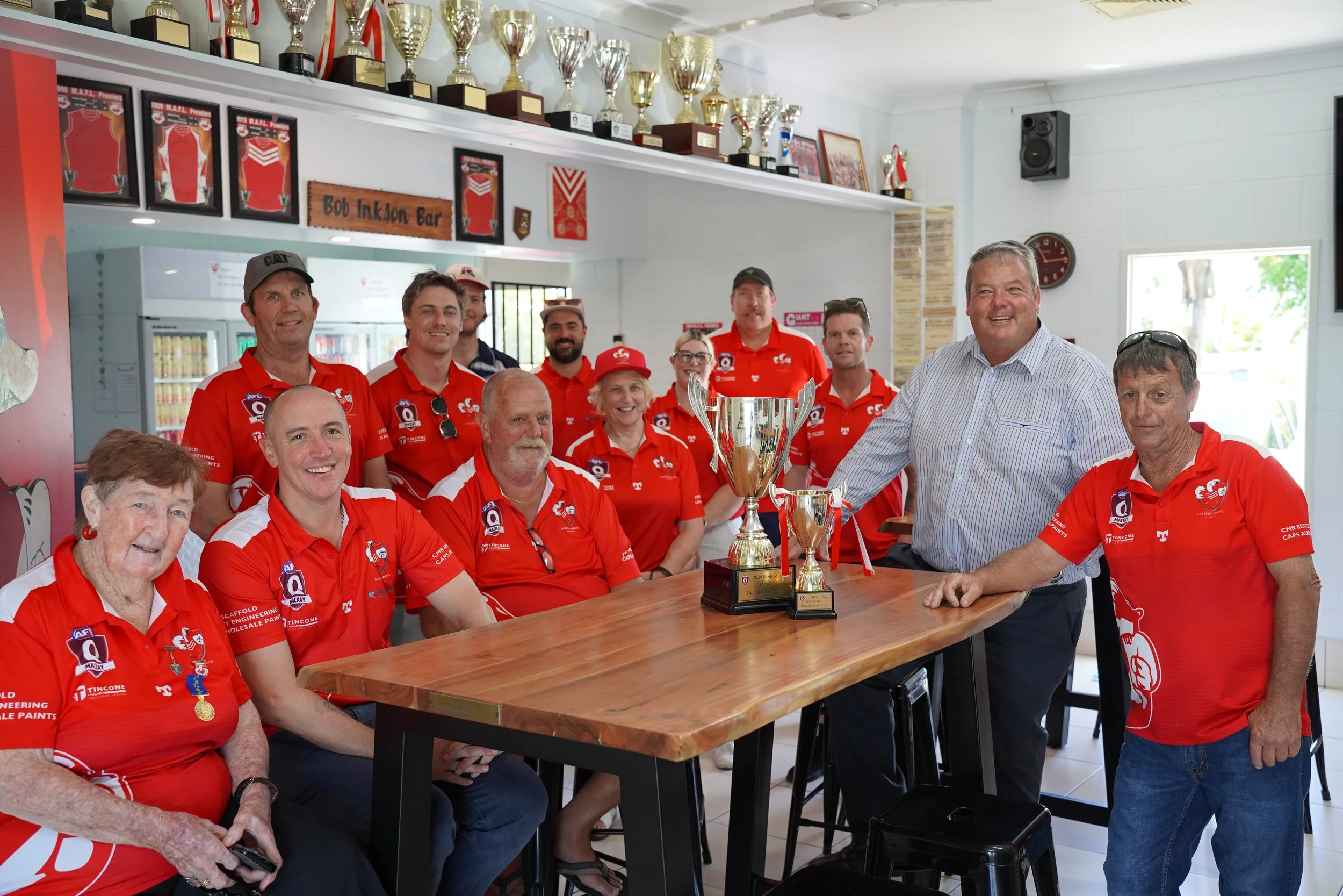 LNP COMMIT $500,000 TO IMPROVE FACILITIES AT EASTERN SWANS AFL CLUB