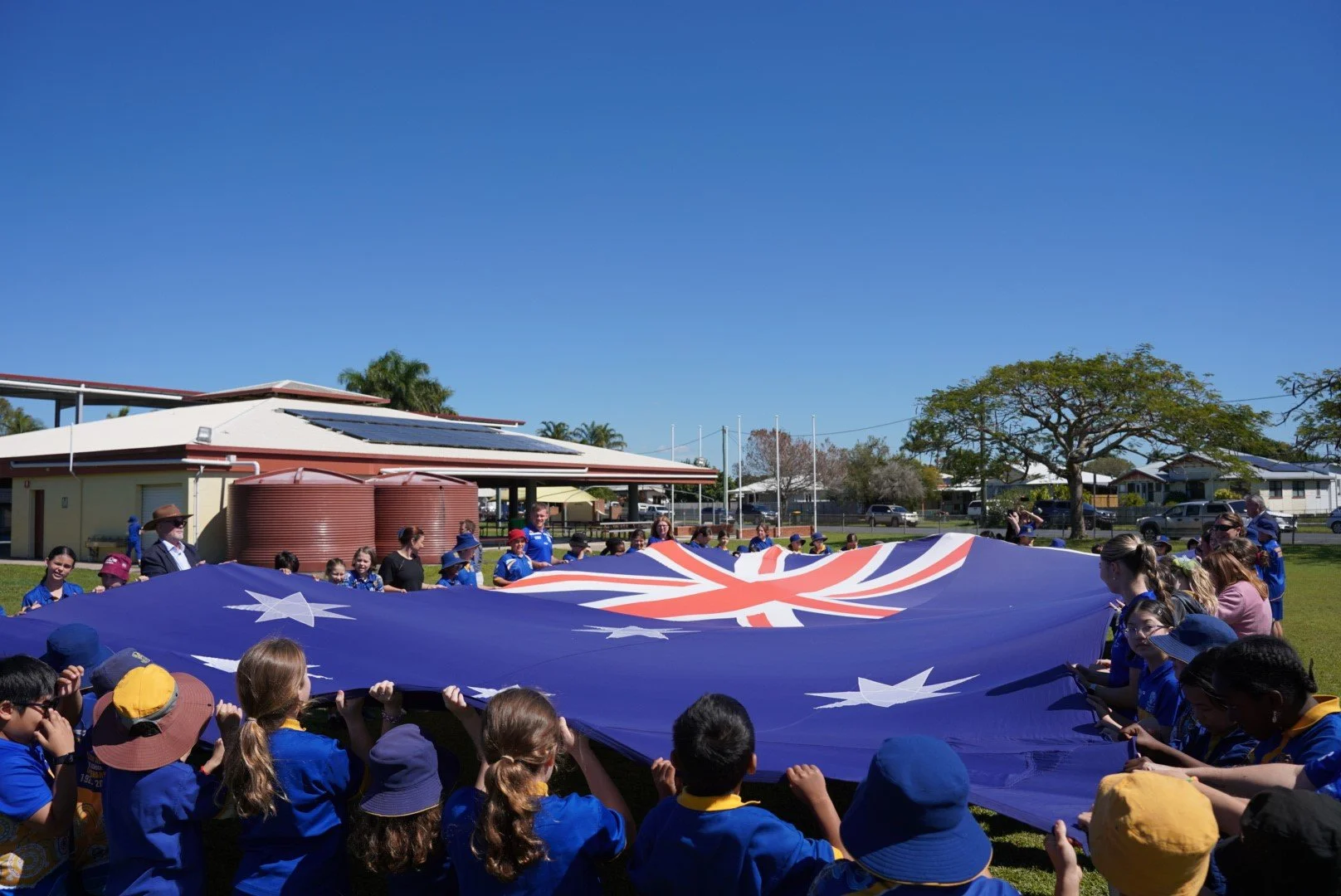 Mackay School Students Take Part In Historic Visit