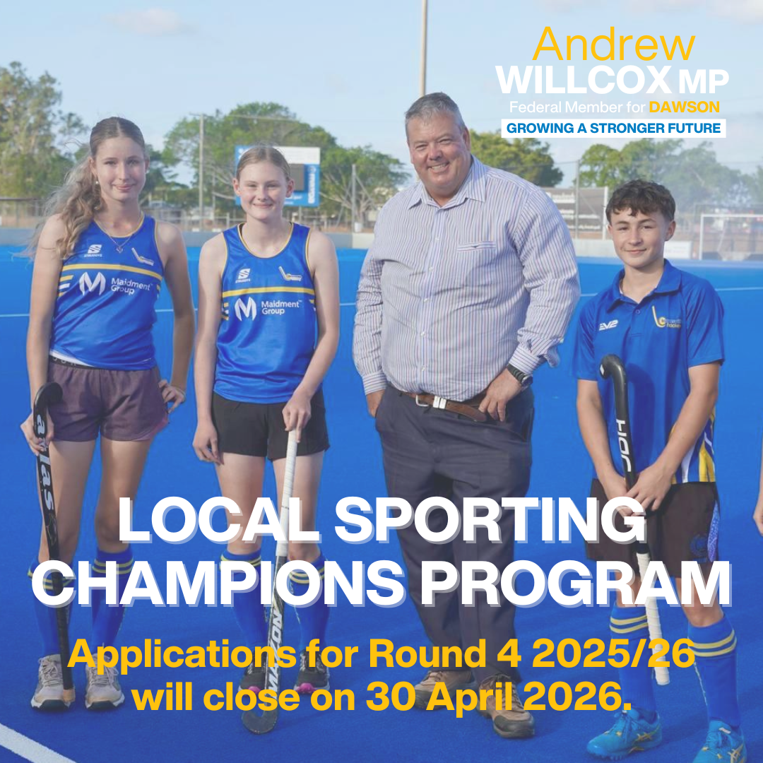 ROUND 4 - Local Sporting Champions Program