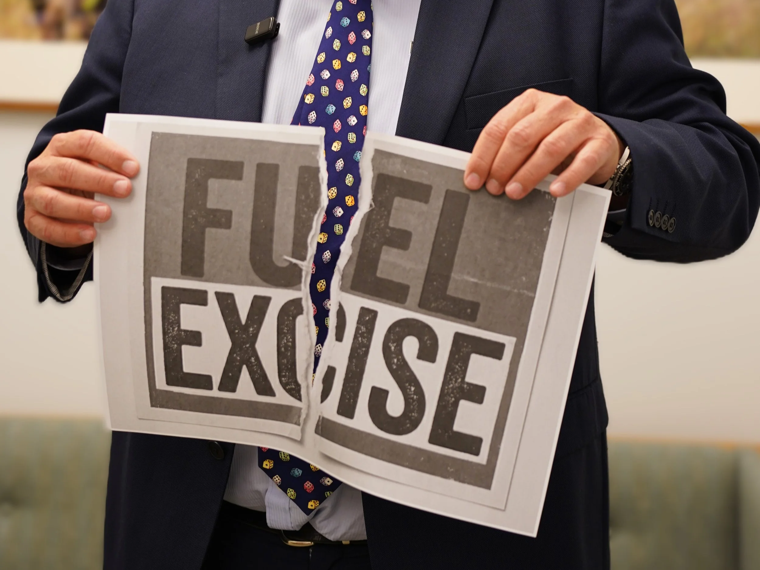 COALITION PRESSURE FORCES LABOR CAPITULATION ON FUEL EXCISE