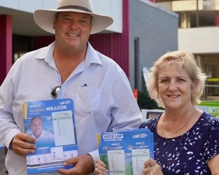 Andrew Willcox Honours Friend and Colleague Michelle Landry