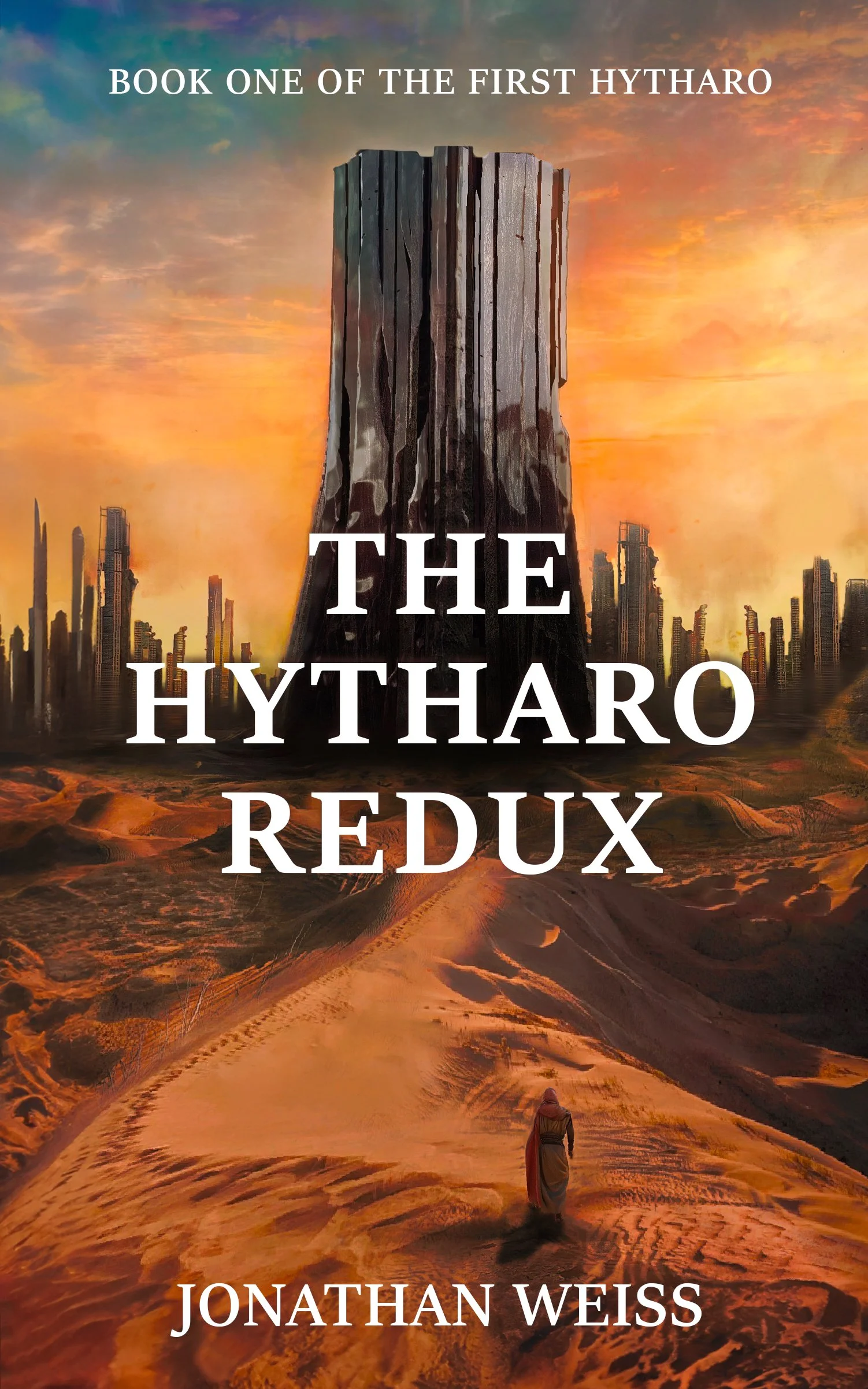 Cover image for the novel The Hytharo Redux, written by Australian Science Fiction and Fantasy Author Jonathan Weiss.