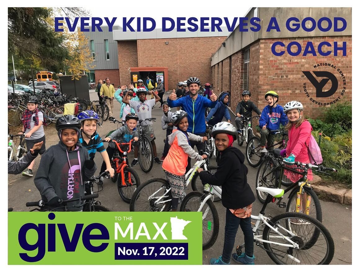 Your donations help us deliver safe, educational, and enjoyable experiences on the bike to so many who might not otherwise have the opportunity.

Every dollar earned on this GIVE TO THE MAX - KICK IN FOR THE KIDS campaign goes to offset the cost of b