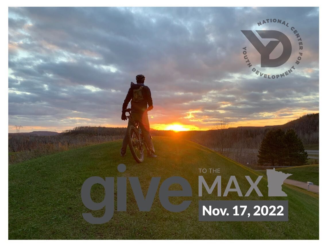 GIVE TO THE MAX BOARD OF DIRECTORS MATCH

One of our values is to never ask anyone to do something that we are not willing to do ourselves.

Today, the National Center for Youth Development Board of Directors is offering up a DOLLAR FOR DOLLAR MATCH 