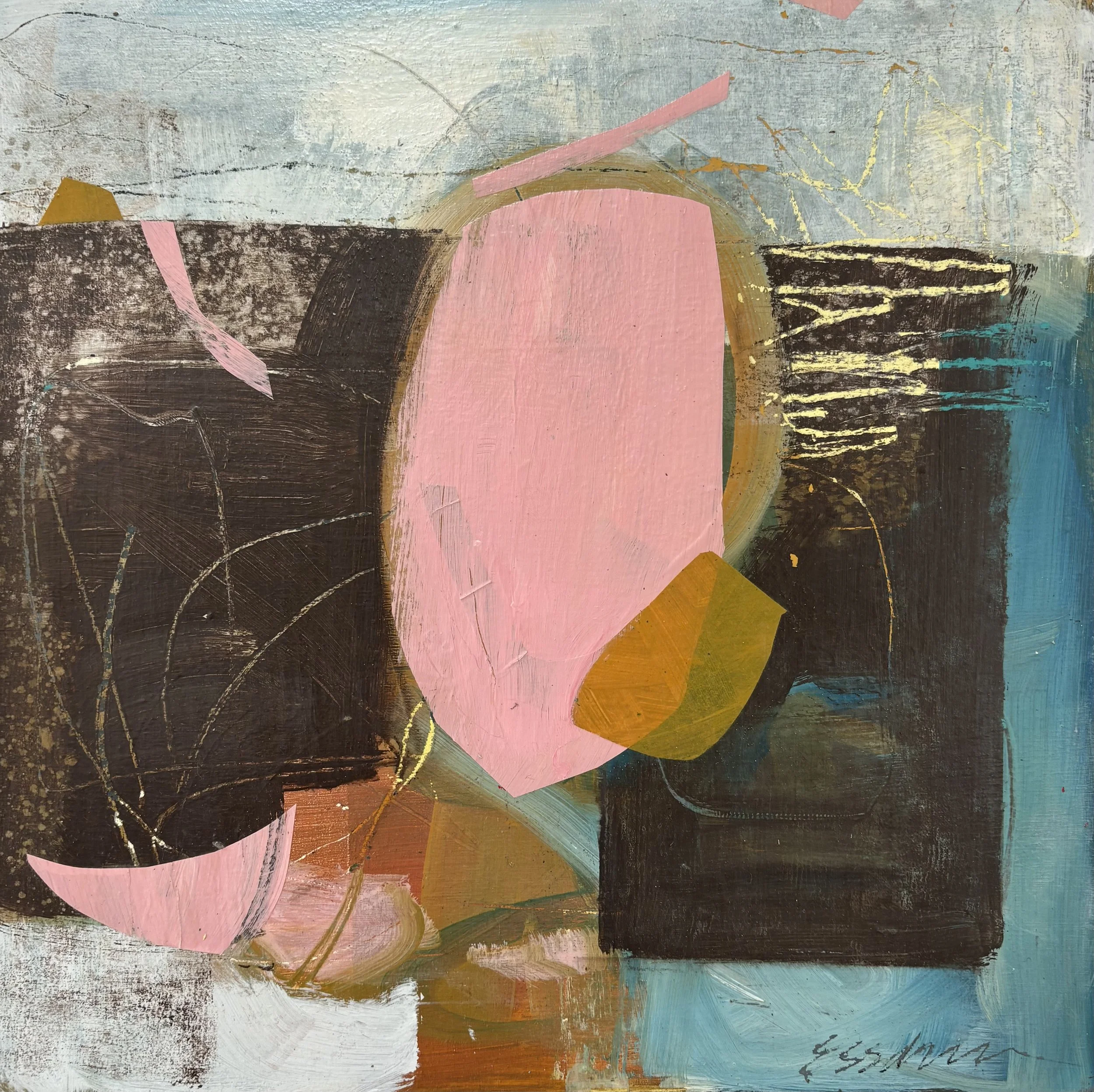 Afloat 12"X12" Acrylic/Mixed Media
