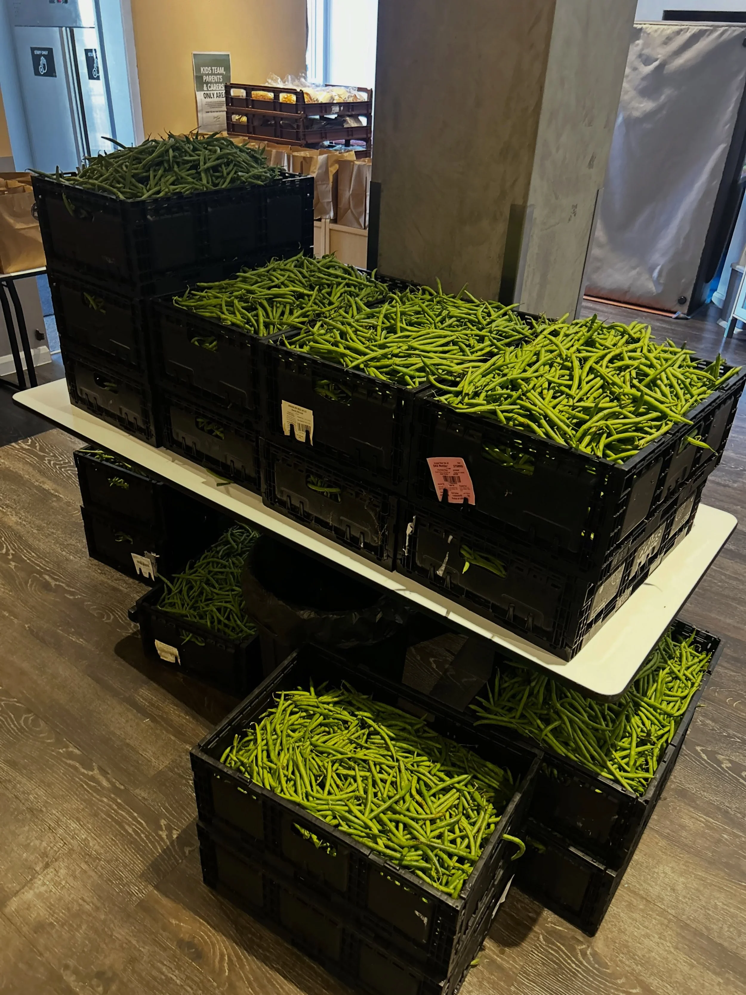 FLASHBACK: to that time when we had 17 crates of green beans. A lot of recipes for green beans went around that day.
