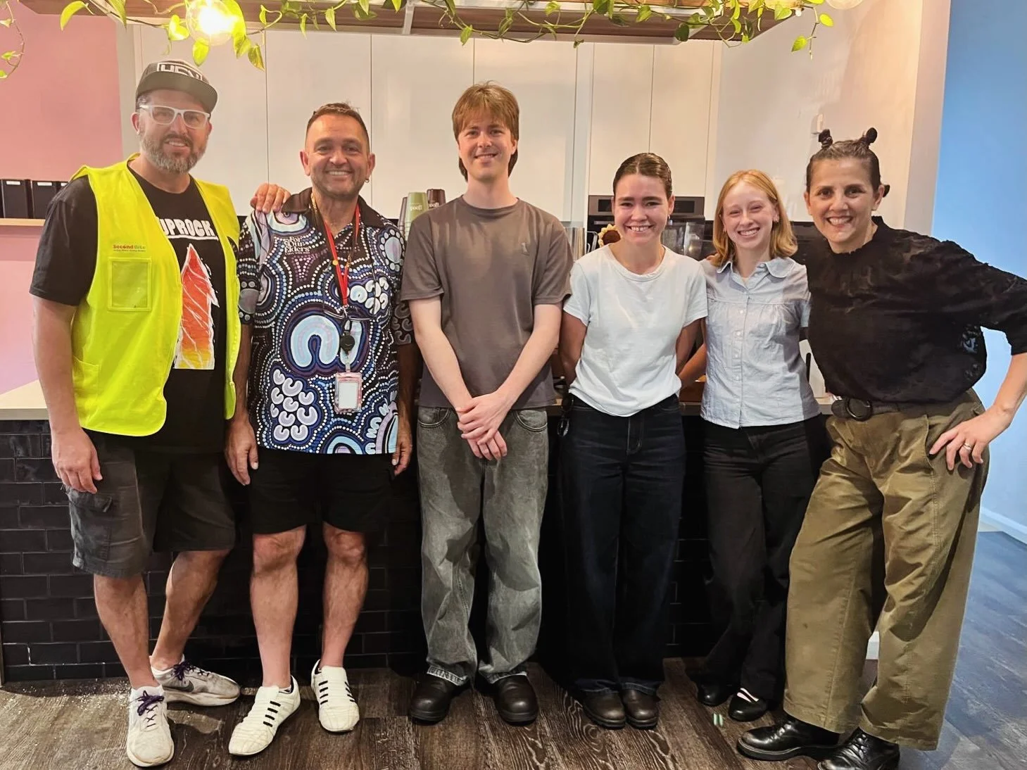 We had Tom Campbell visiting us this morning with some social work students doing their placements at Mission Australia. We got to share our journey &amp; answer questions. Such a blessing to share what we have learnt &amp; God willing it was a bless