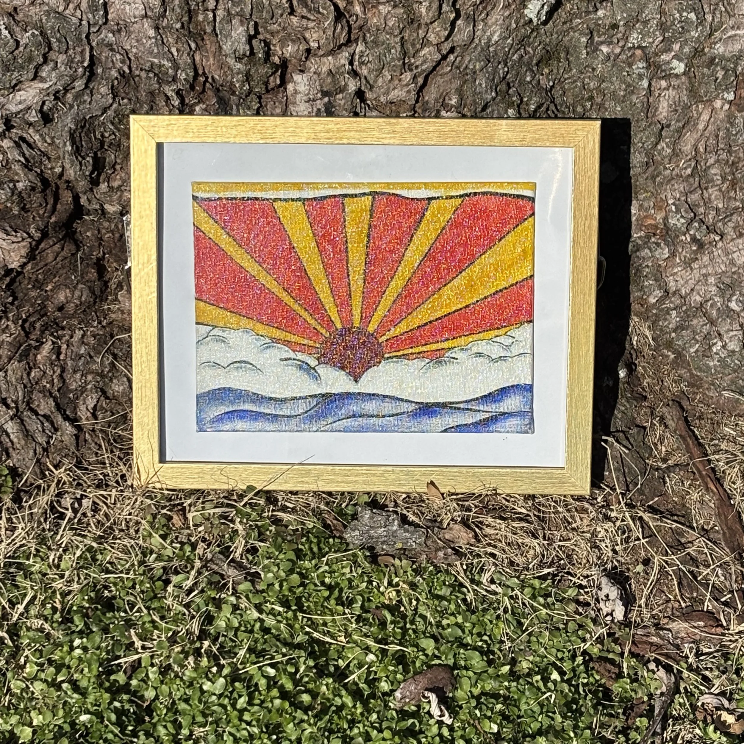 Sunrise Painting - Pop Art